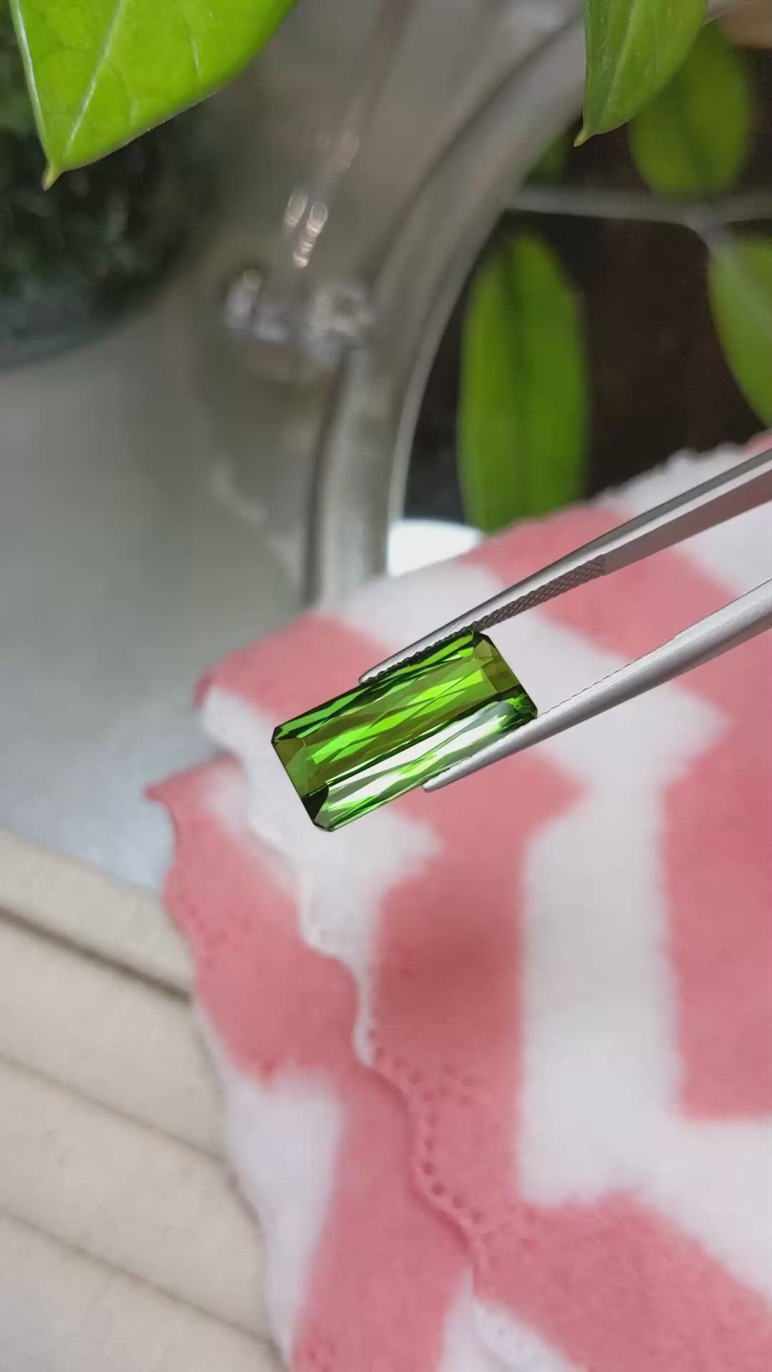 9.21 Ct. Tourmaline from Mozambique Size Video