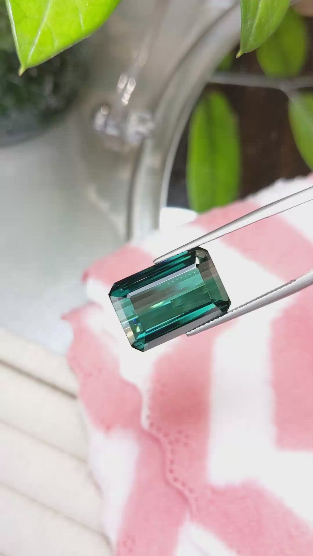 12.93 Ct. Tourmaline from Mozambique Size Video
