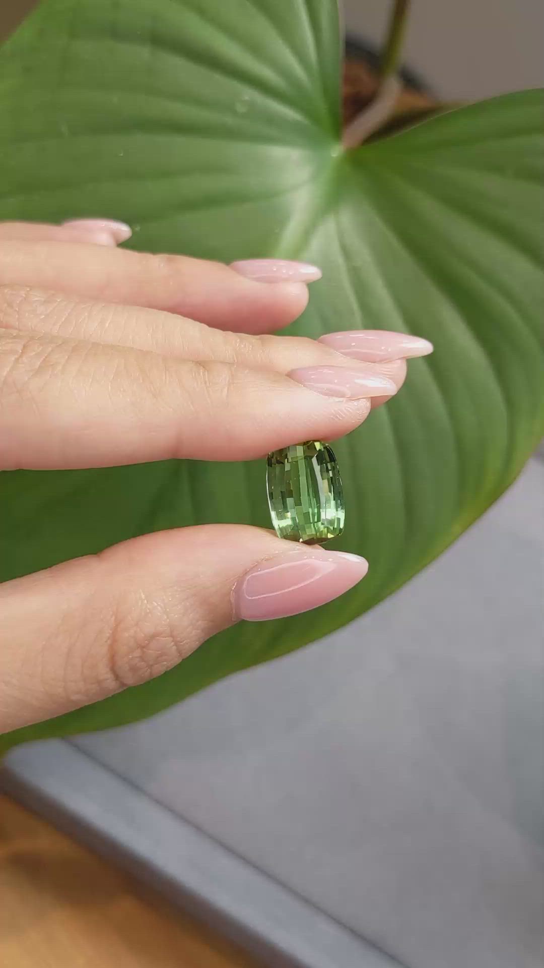 7.91 Ct. Tourmaline from Mozambique Size Video