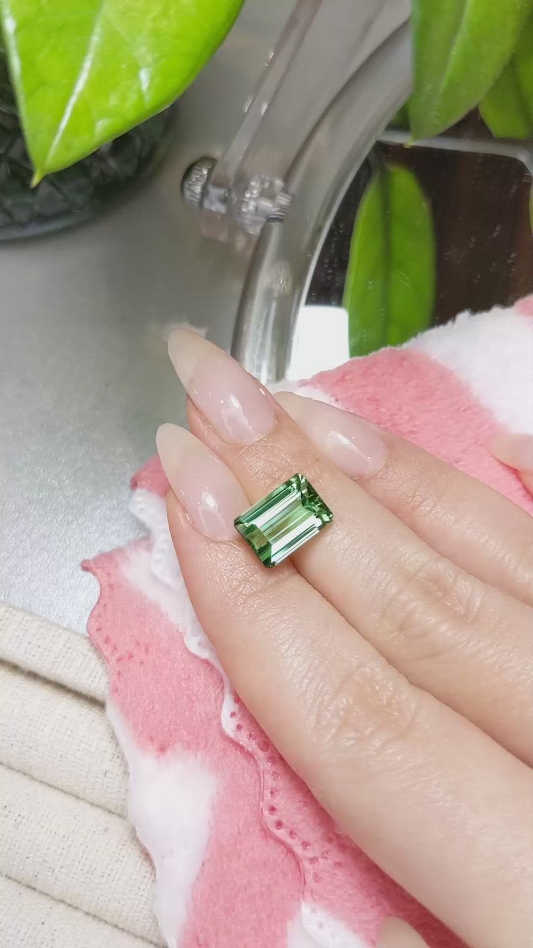 5.24 Ct. Tourmaline from Mozambique Size Video