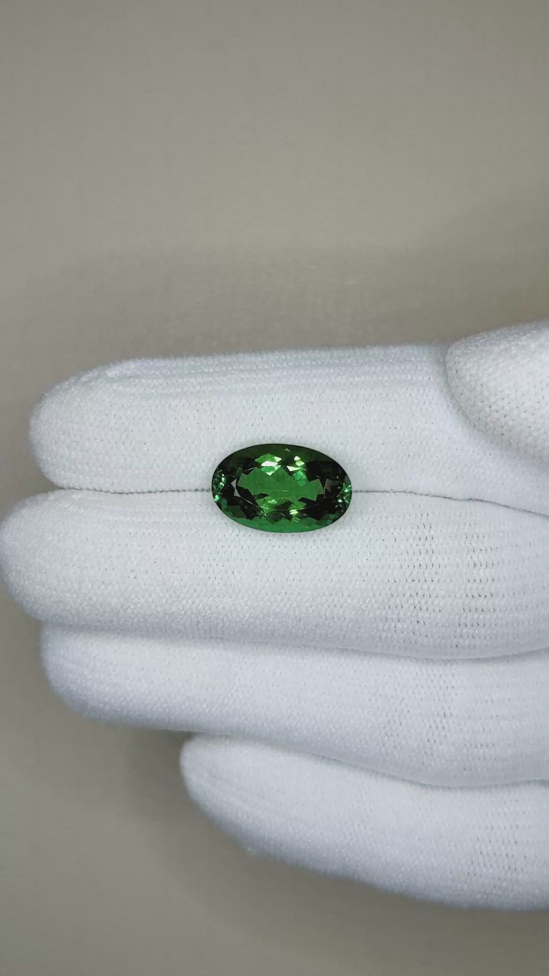 4.47 Ct. Tourmaline from Mozambique Size Video