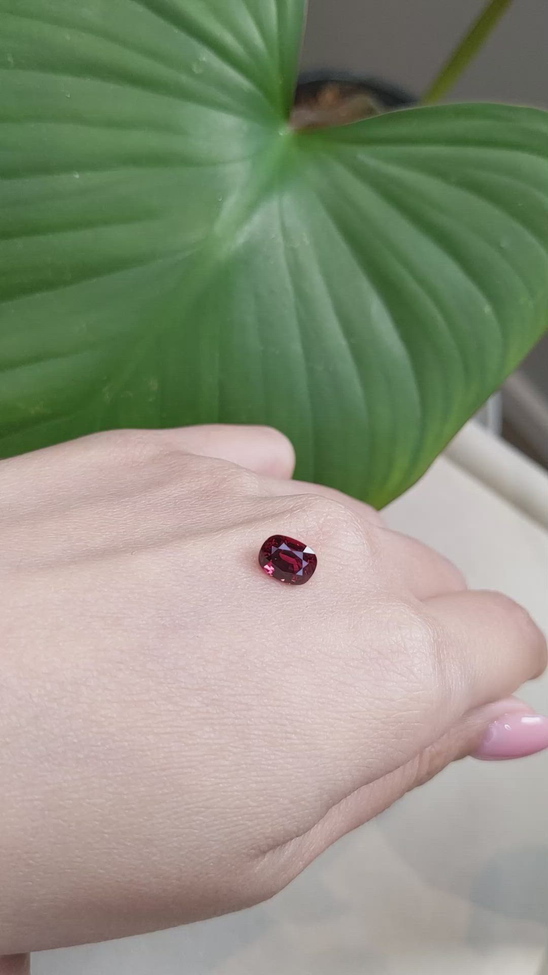 1.92 Ct. Spinel from Burma (Myanmar) Size Video