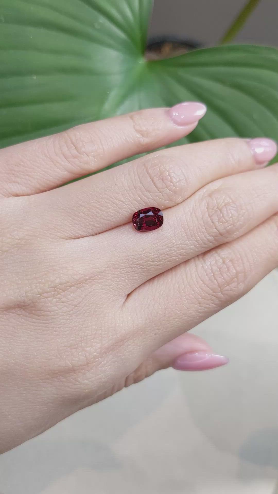 1.92 Ct. Spinel from Burma (Myanmar) Size Video