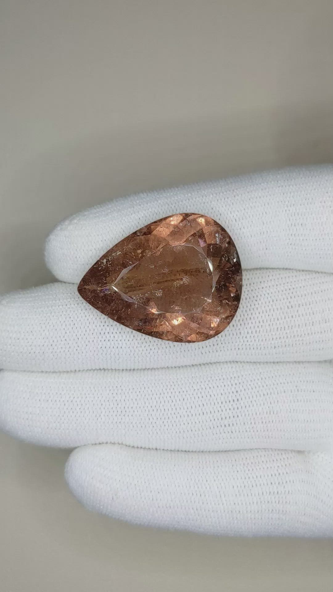 42.11 Ct. Tourmaline from Africa Size Video