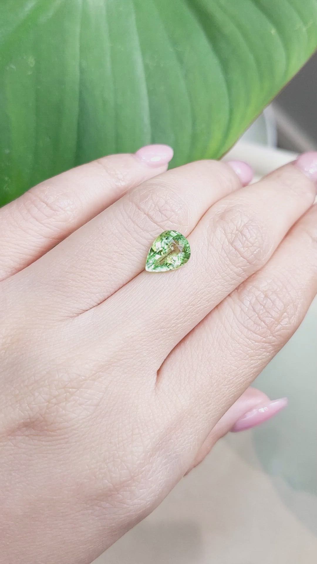 2.29 Ct. Tourmaline from Mozambique Size Video