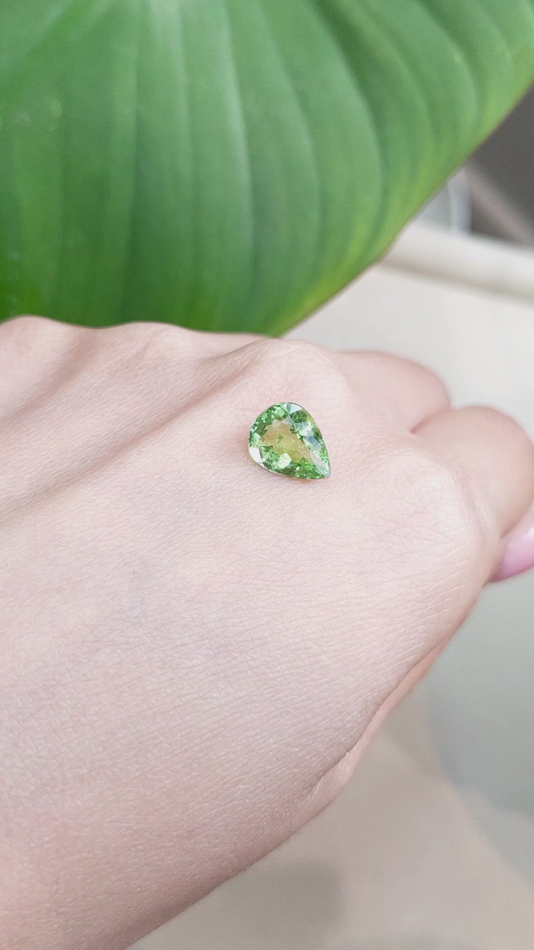 2.29 Ct. Tourmaline from Mozambique Size Video