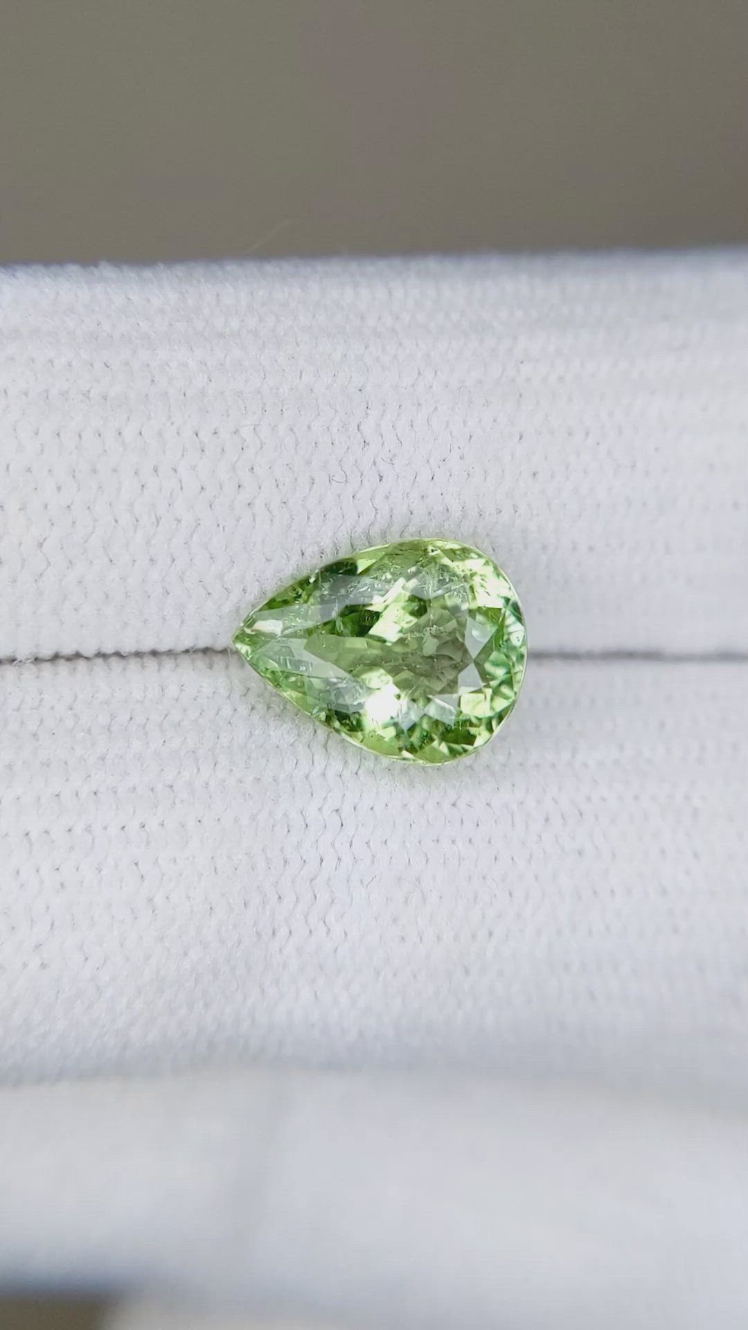 2.29 Ct. Tourmaline from Mozambique Size Video