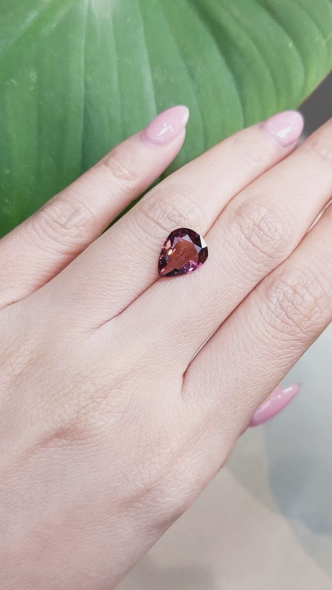 2.53 Ct. Tourmaline from Mozambique Size Video