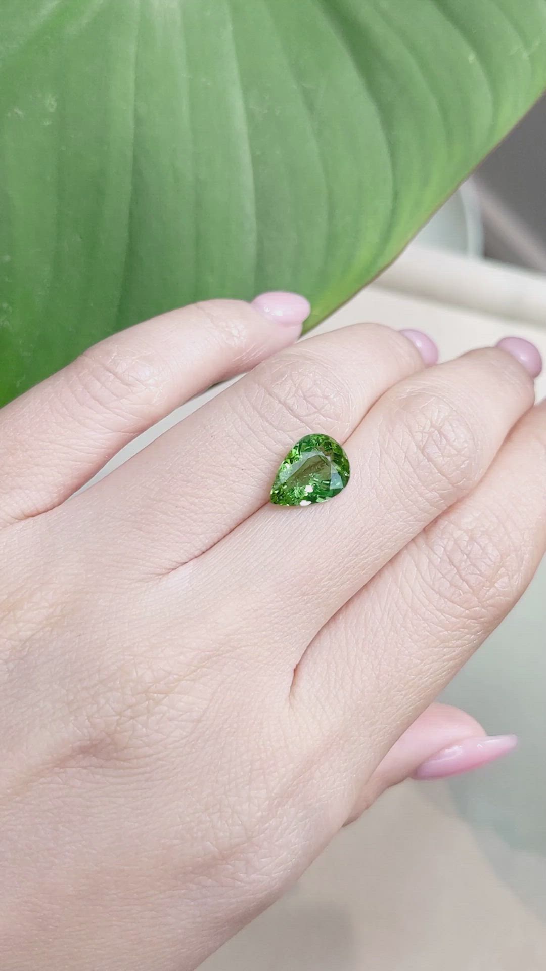 2.41 Ct. Tourmaline from Mozambique Size Video