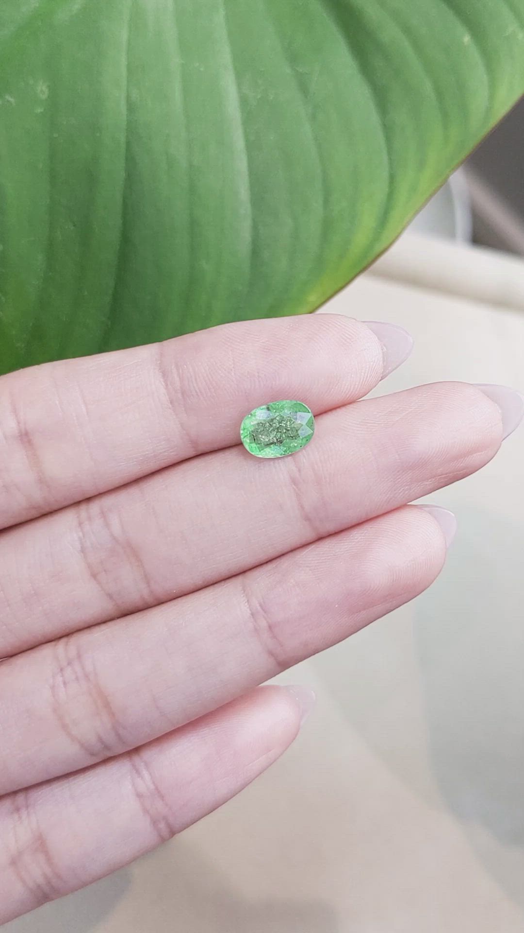 1.40 Ct. Paraiba Tourmaline from Nigeria Size Video
