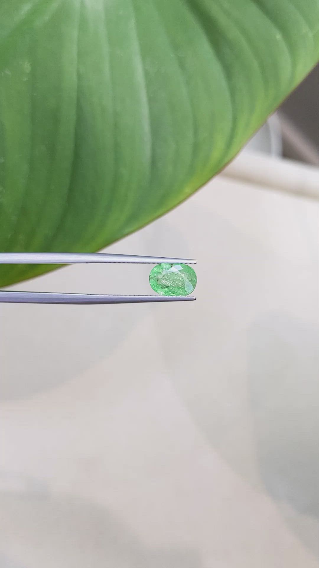 1.40 Ct. Paraiba Tourmaline from Nigeria Size Video