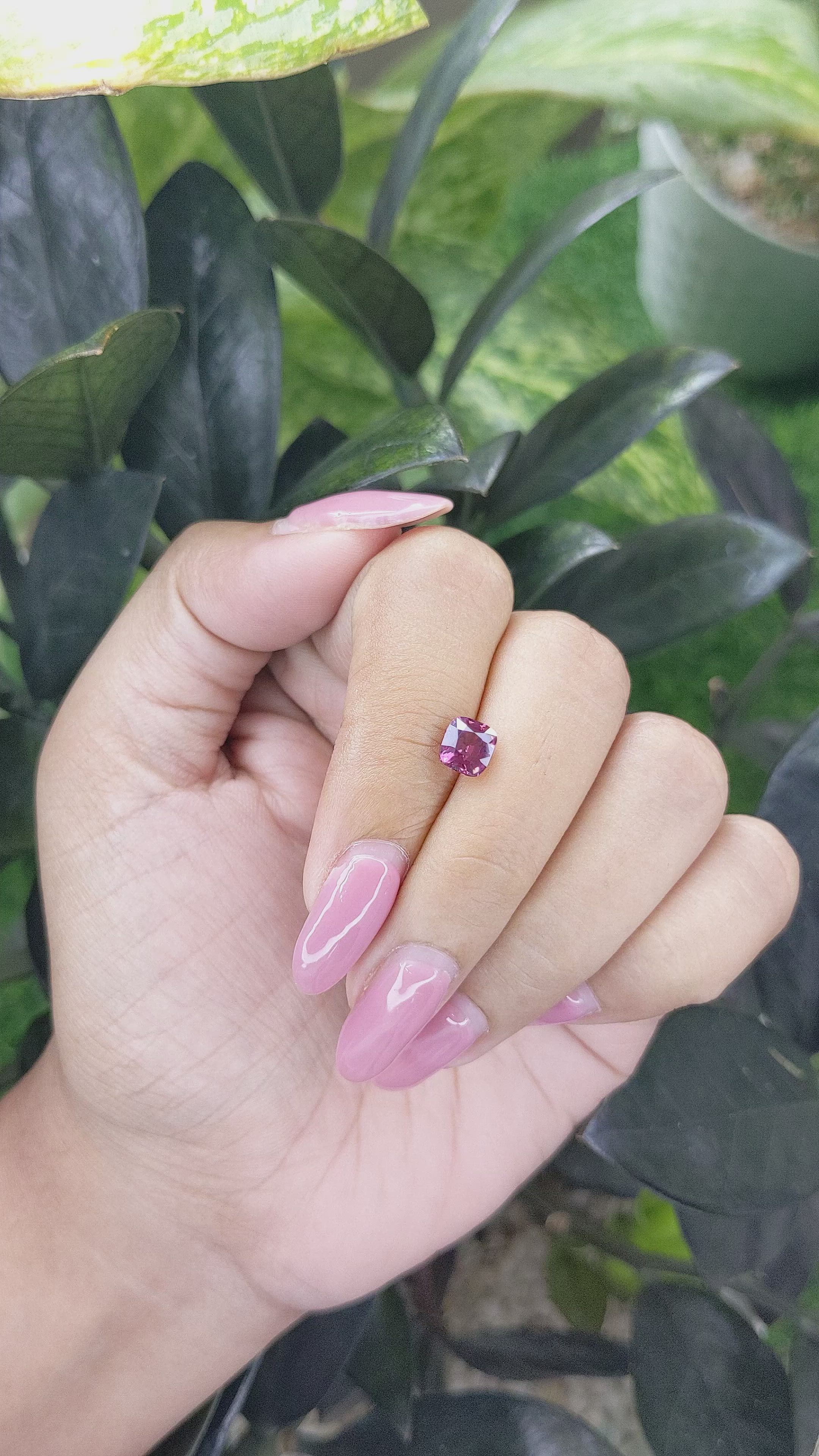1.18 Ct. Spinel from Burma (Myanmar) Size Video