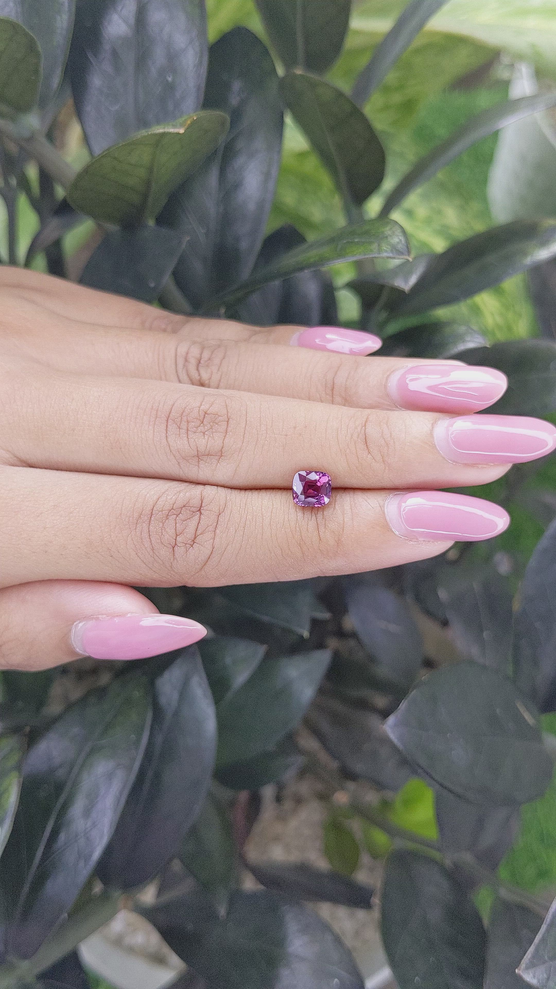 1.18 Ct. Spinel from Burma (Myanmar) Size Video