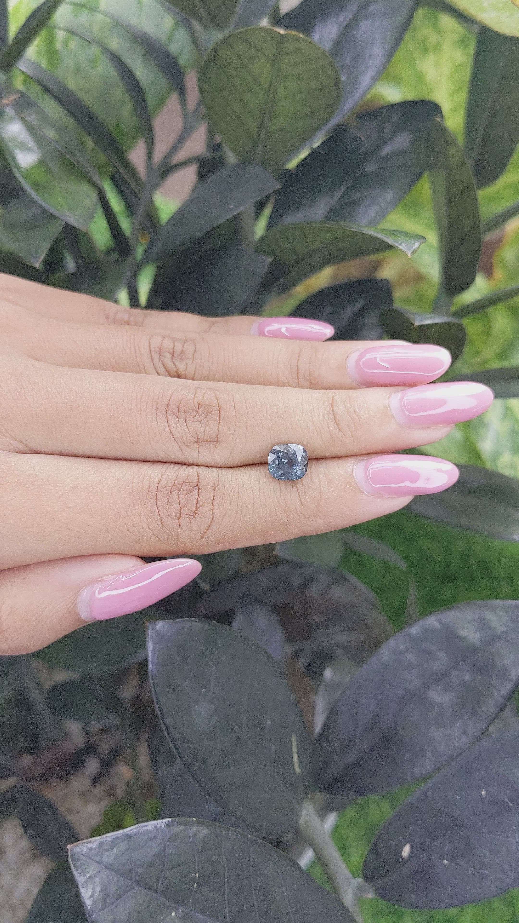 1.82 Ct. Spinel from Burma (Myanmar) Size Video