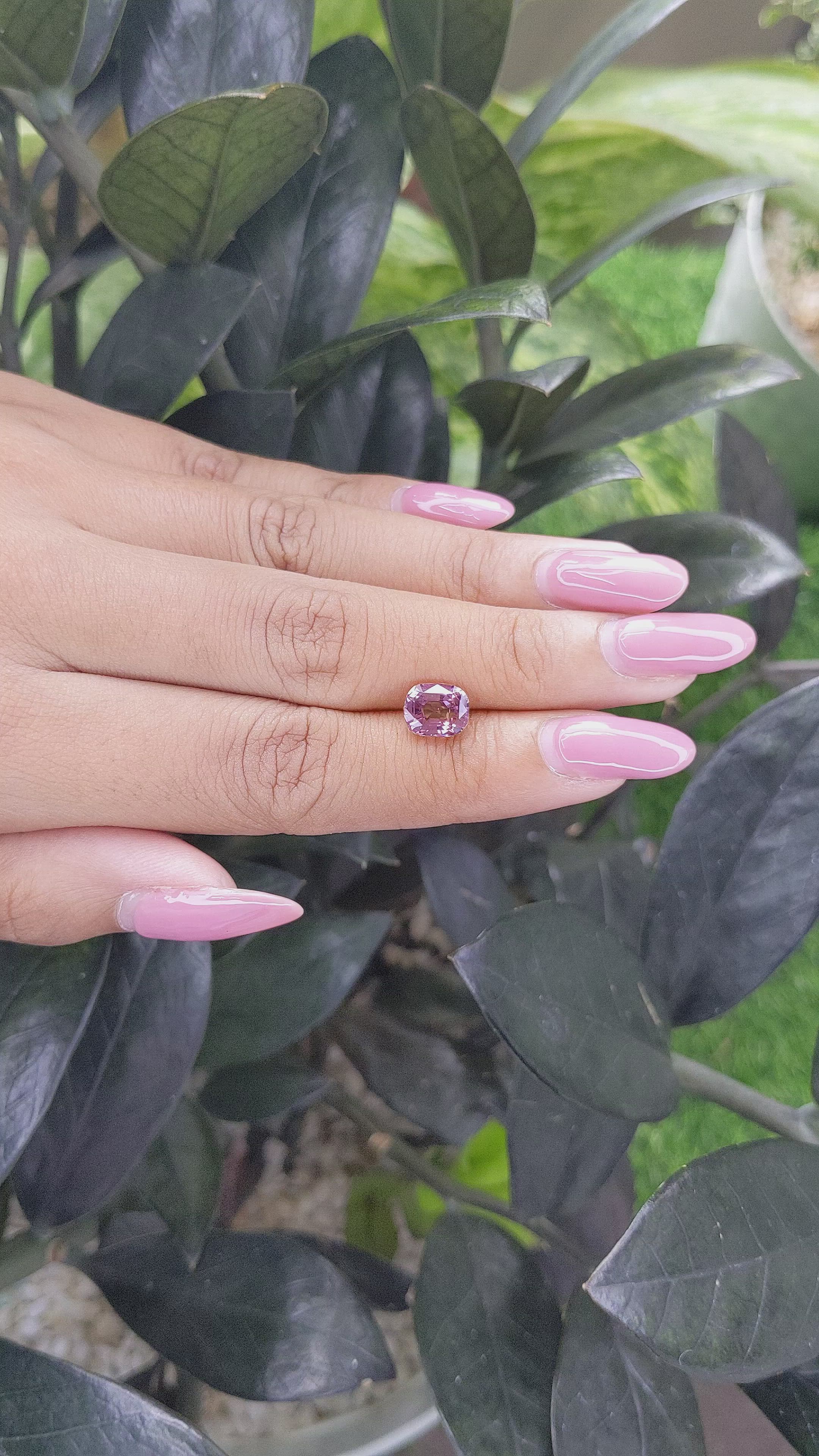 1.86 Ct. Spinel from Burma (Myanmar) Size Video