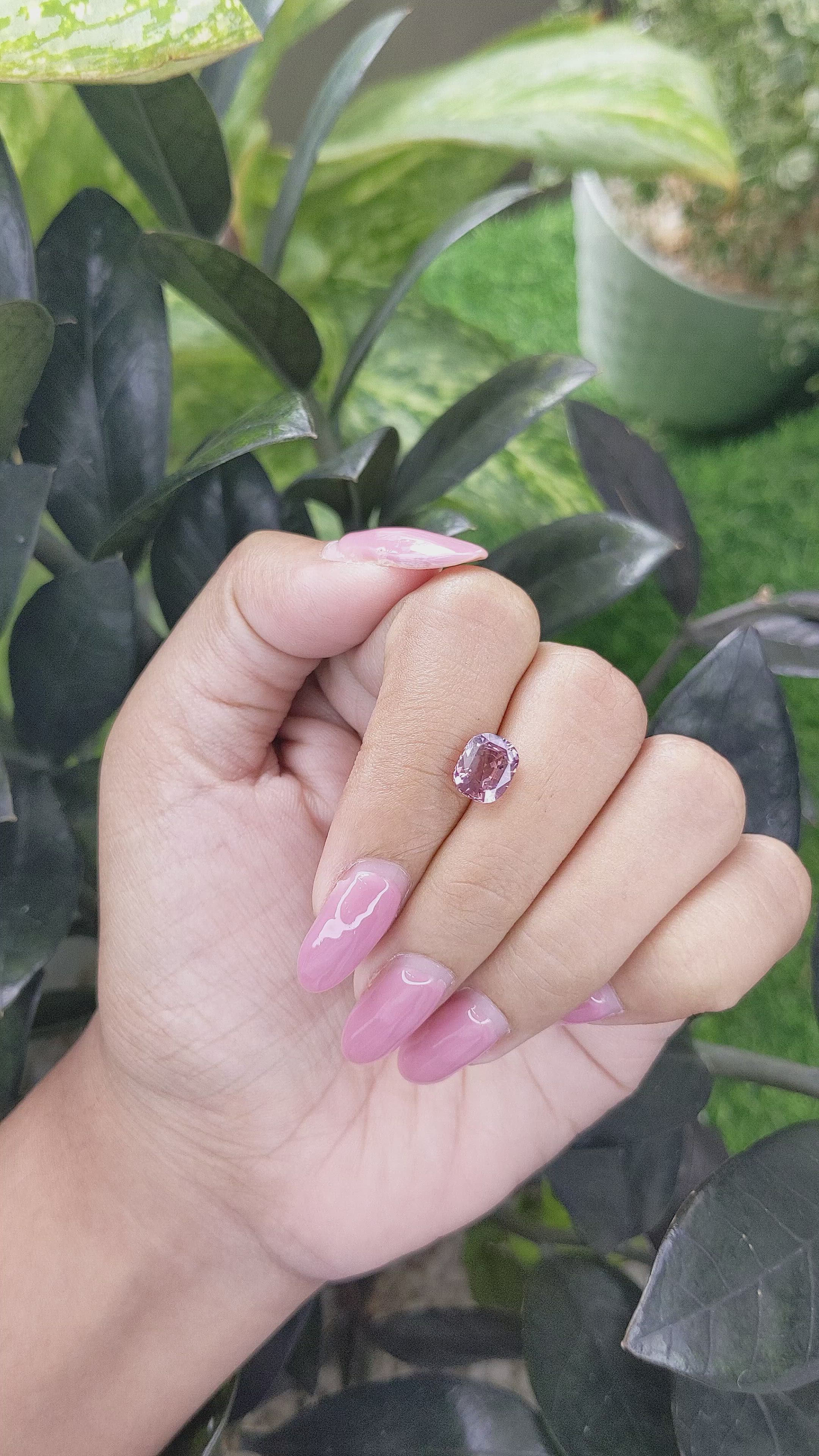 1.86 Ct. Spinel from Burma (Myanmar) Size Video