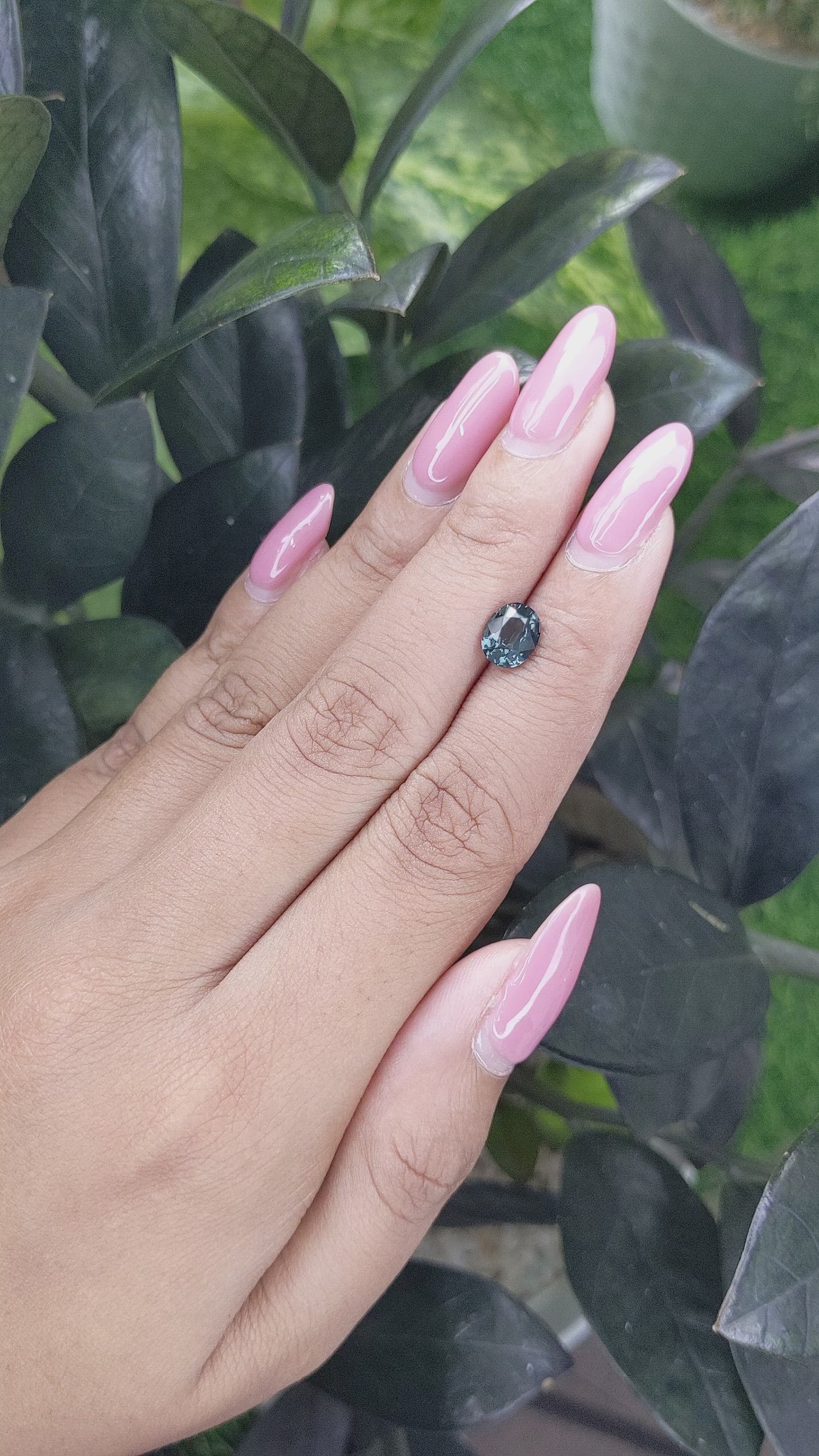 1.35 Ct. Spinel from Burma (Myanmar) Size Video