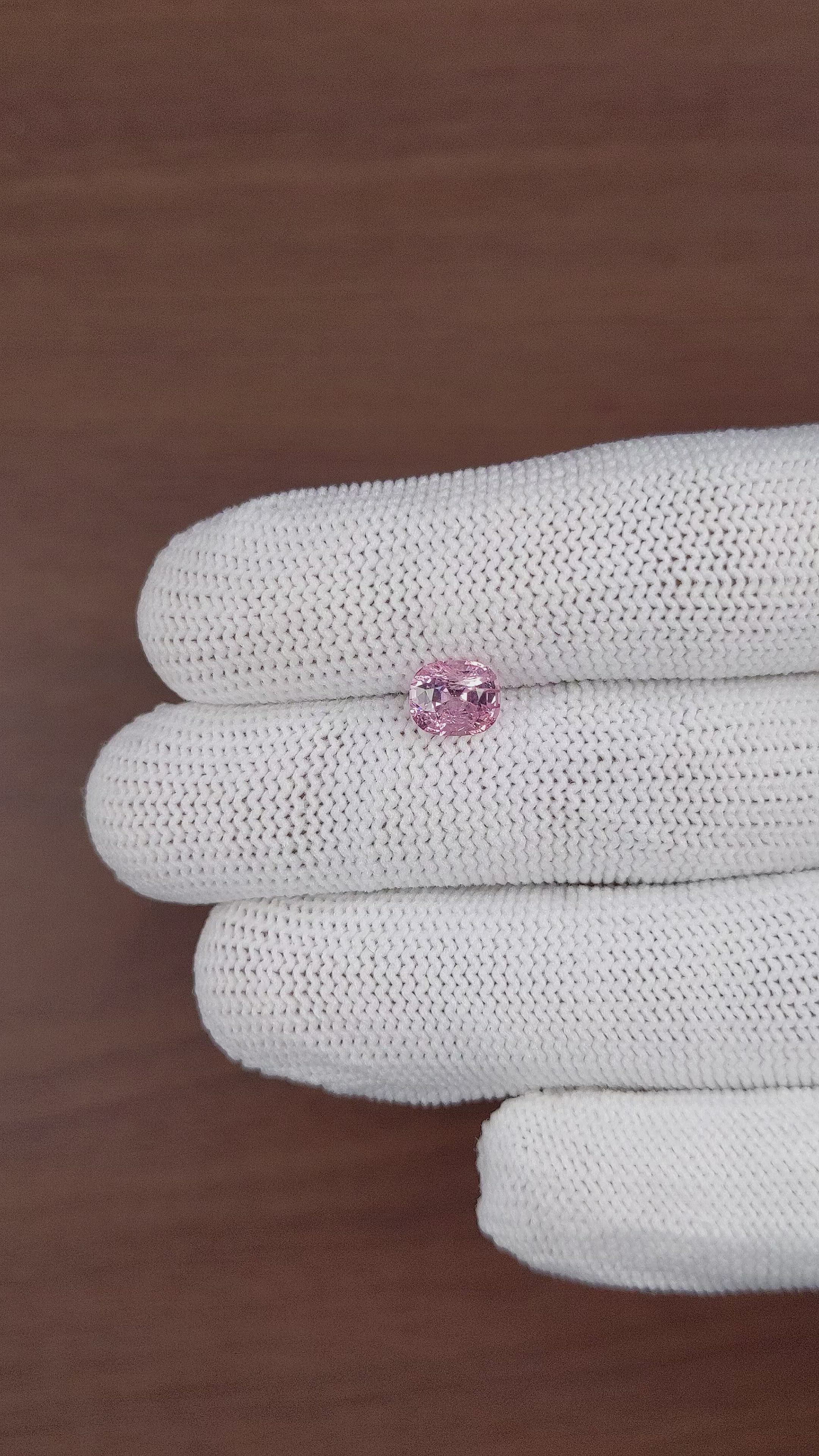 1.38 Ct. Spinel from Burma (Myanmar) Size Video