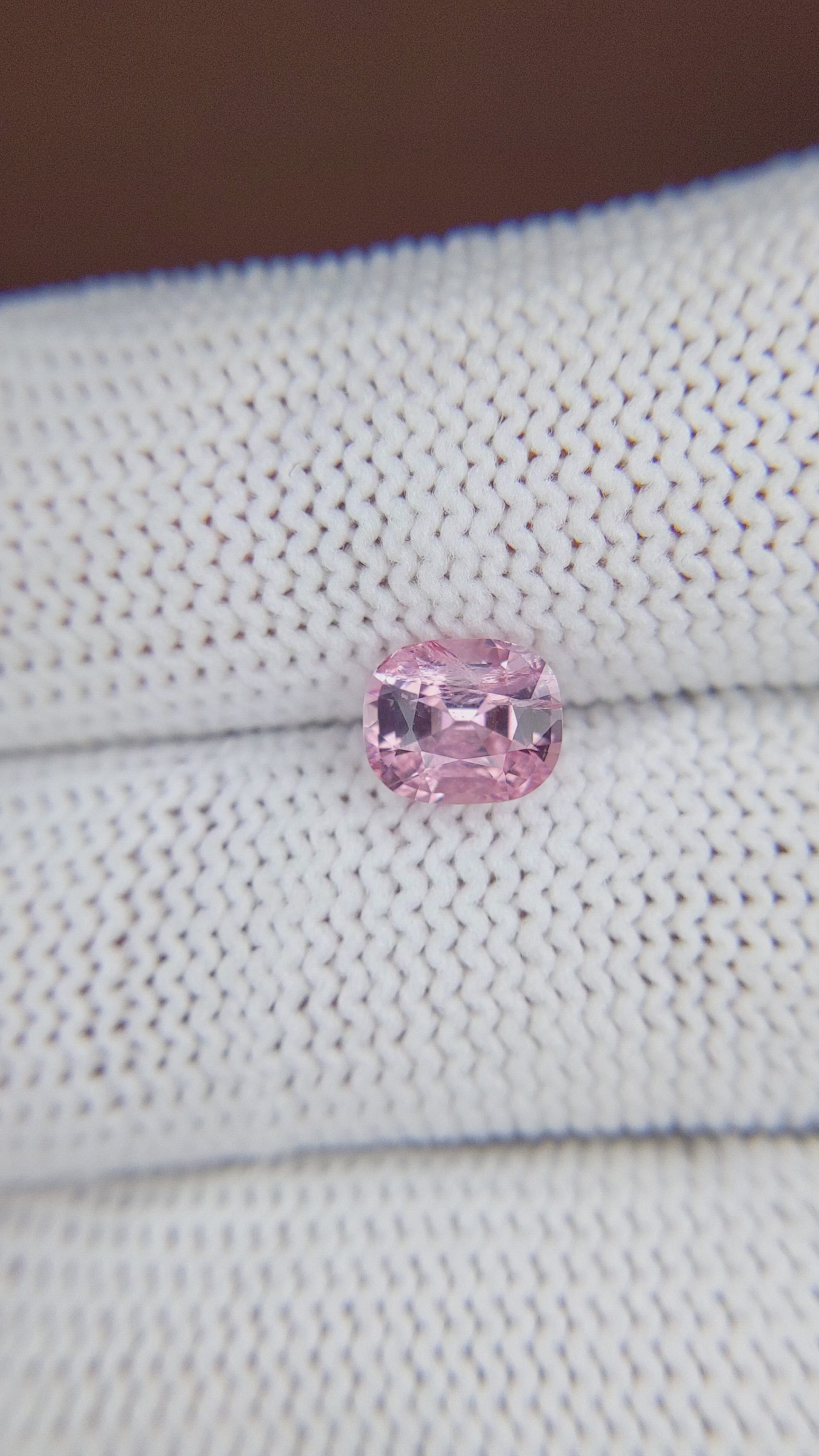 1.38 Ct. Spinel from Burma (Myanmar) Size Video