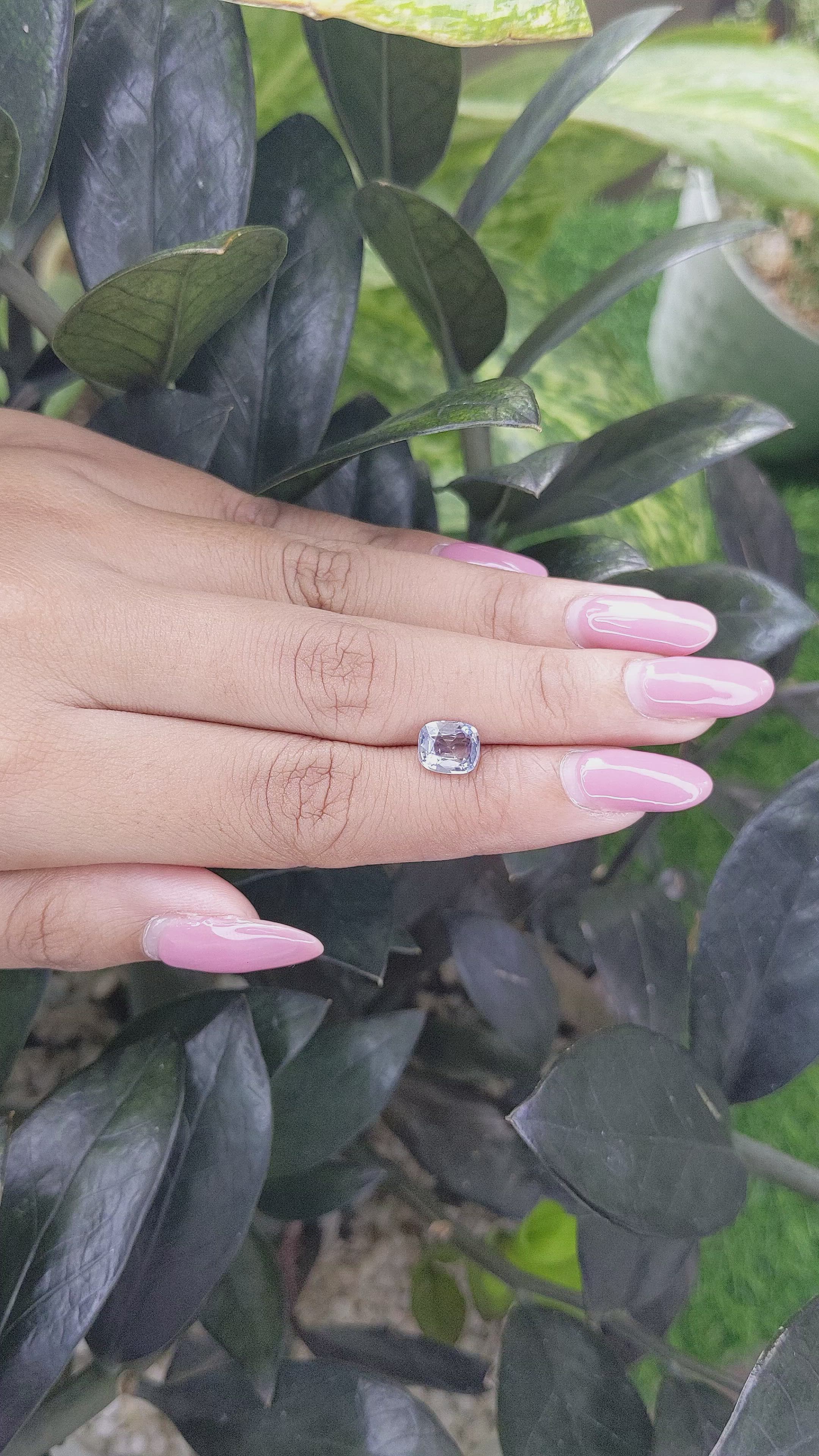 1.44 Ct. Spinel from Burma (Myanmar) Size Video