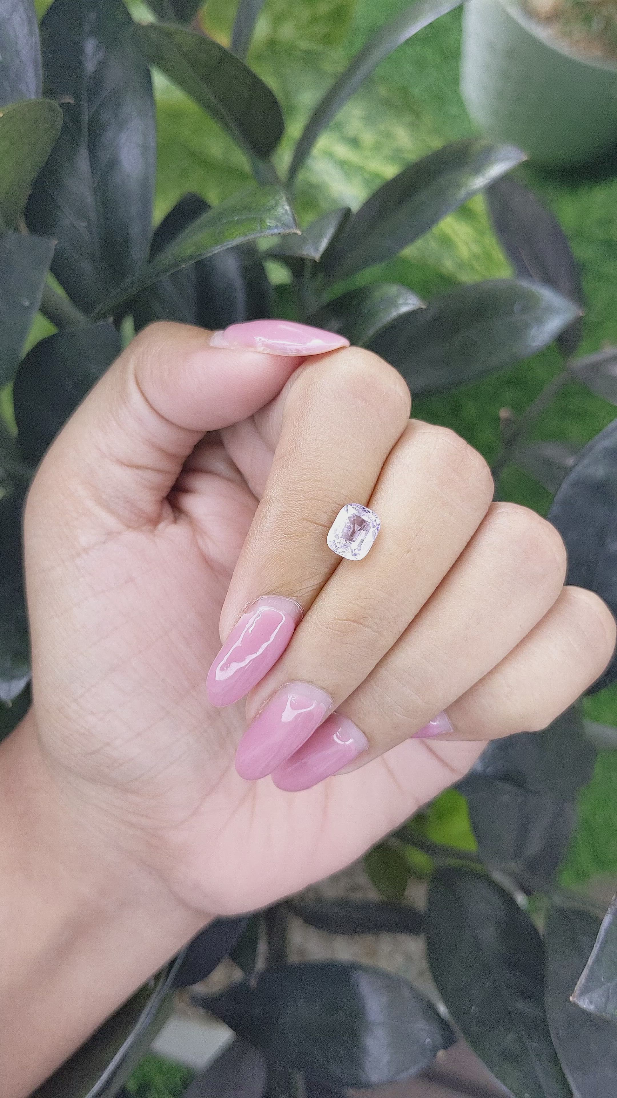 1.58 Ct. Spinel from Burma (Myanmar) Size Video