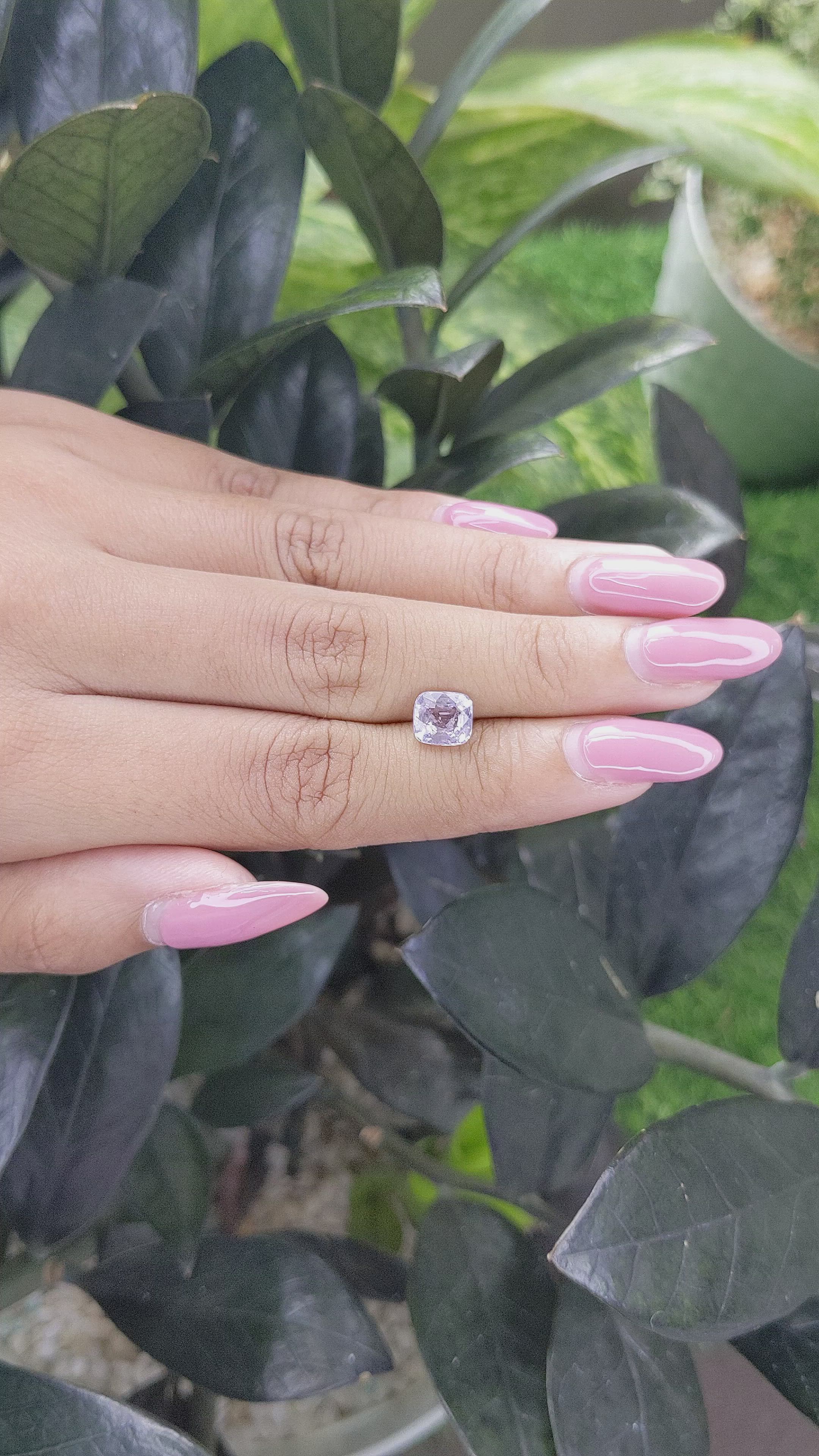 1.74 Ct. Spinel from Burma (Myanmar) Size Video