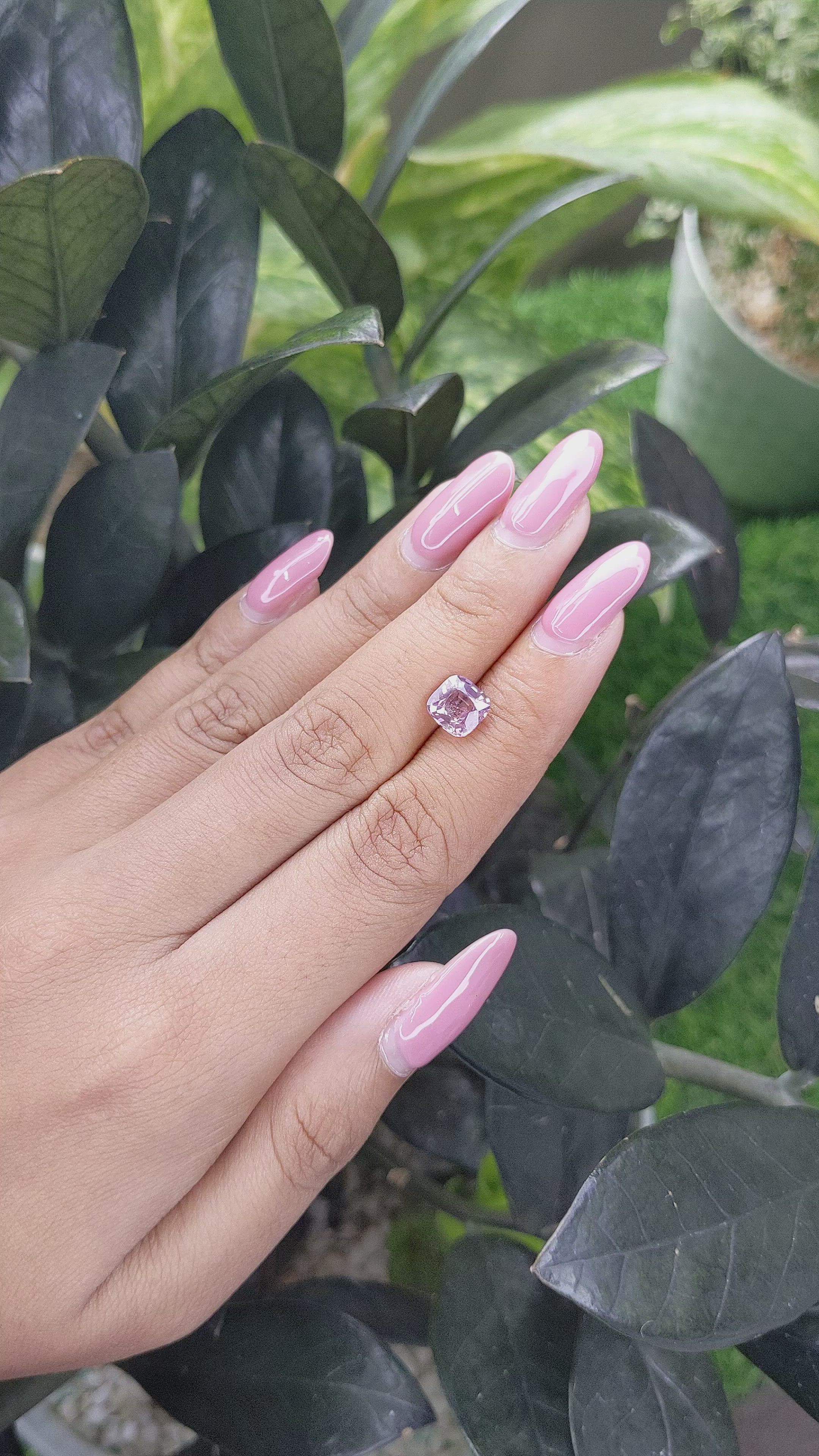 1.85 Ct. Spinel from Burma (Myanmar) Size Video