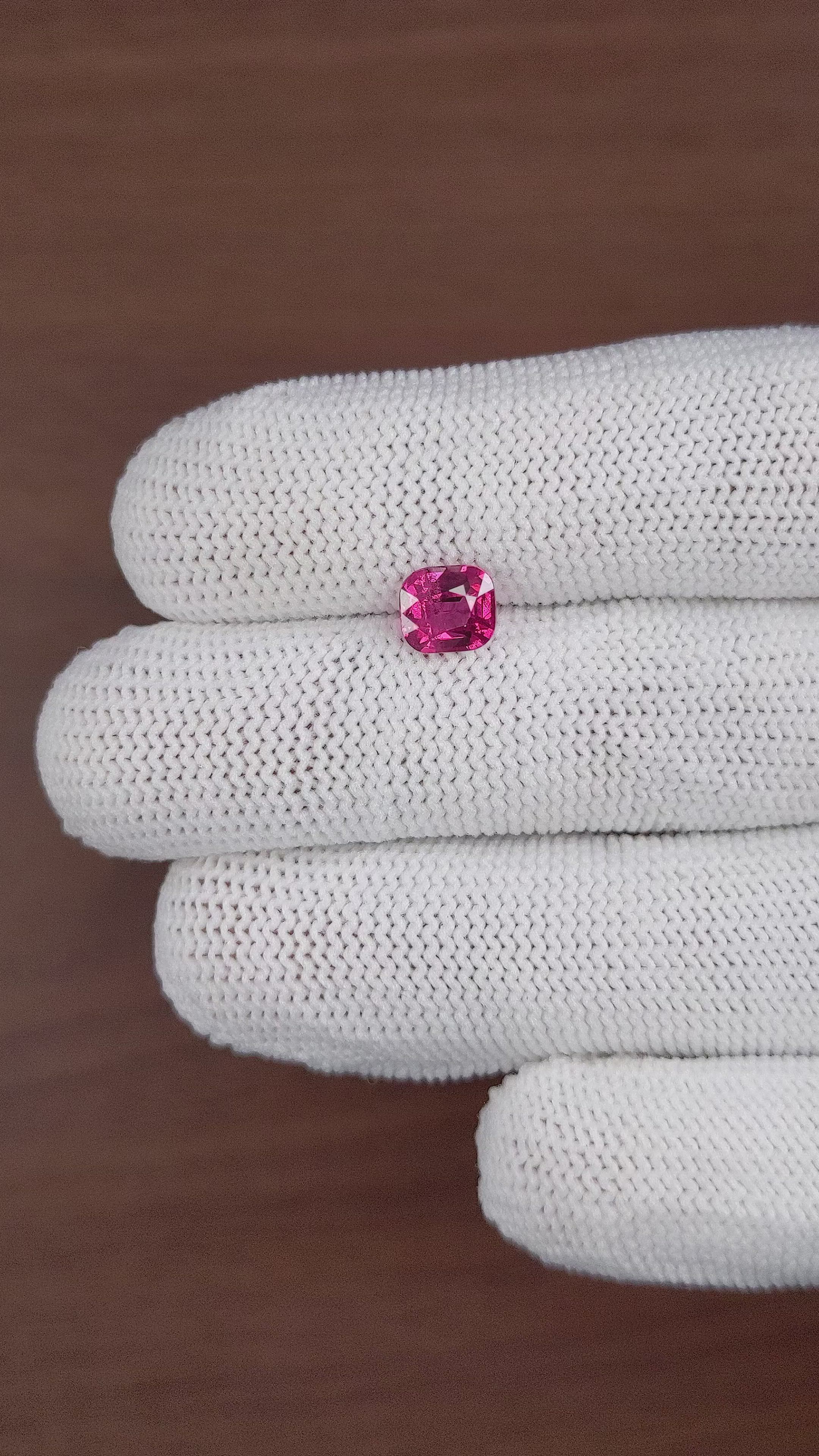 1.40 Ct. Spinel from Burma (Myanmar) Size Video