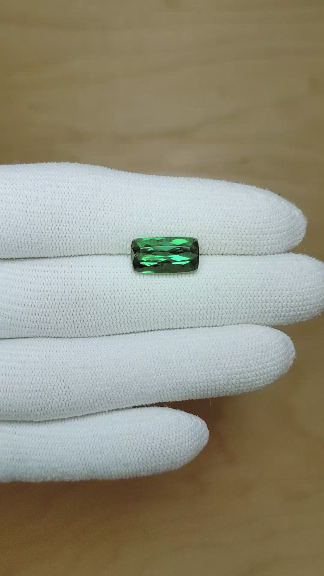 4.66 Ct. Tourmaline from Brazil Size Video