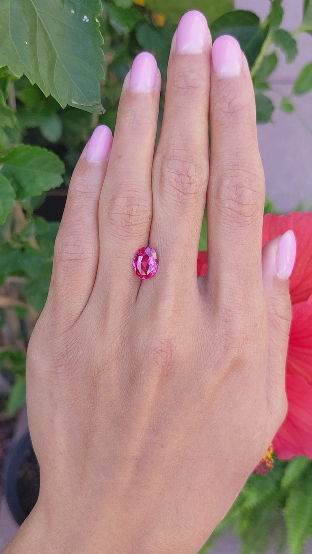 2.02 Ct. Spinel from Tanzania Size Video