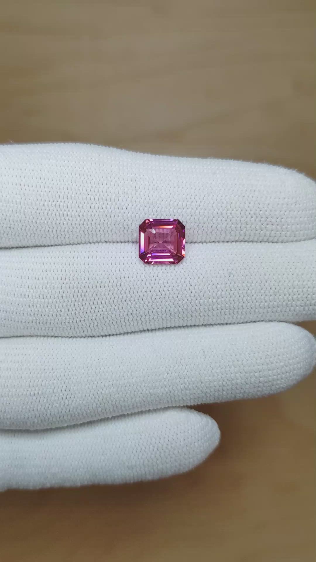 2.55 Ct. Spinel from Tanzania Size Video