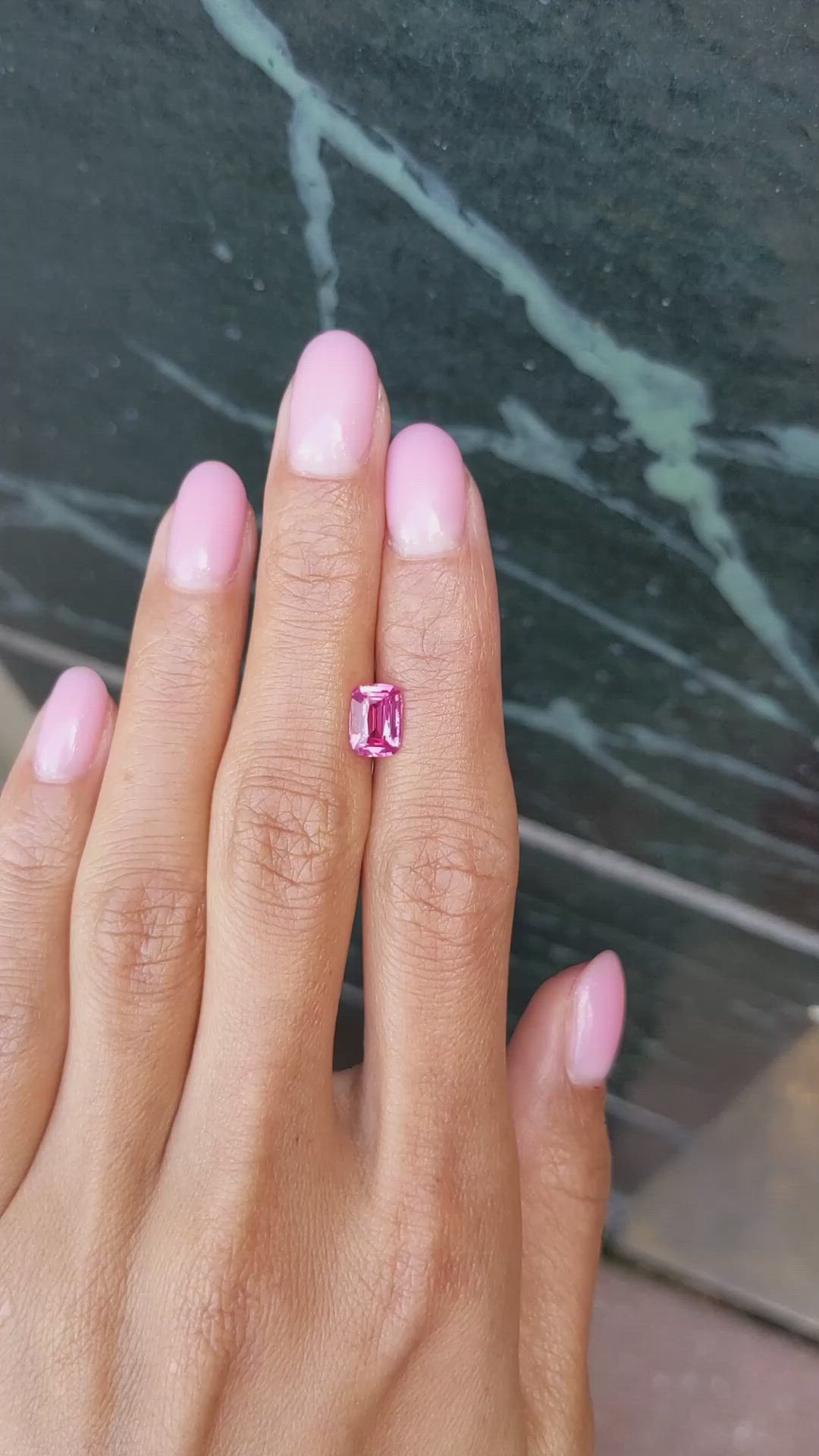 1.53 Ct. Spinel from Tanzania Size Video