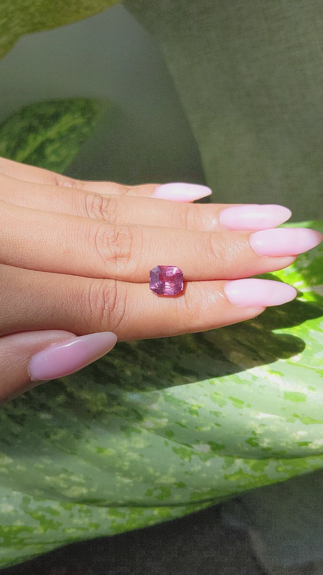 3.07 Ct. Spinel from Tanzania Size Video