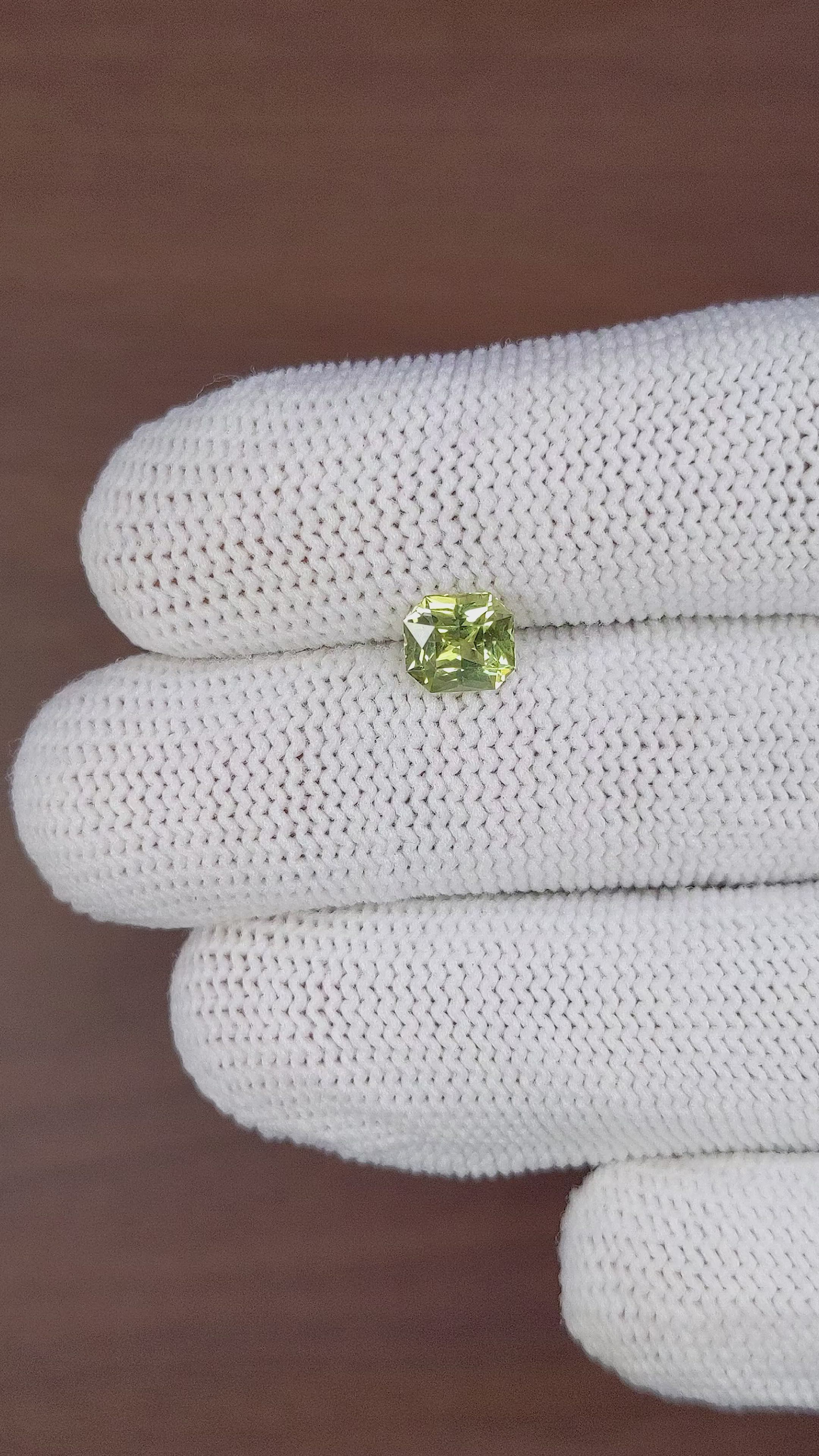 1.31 Ct. Chrysoberyl from Tanzania Size Video