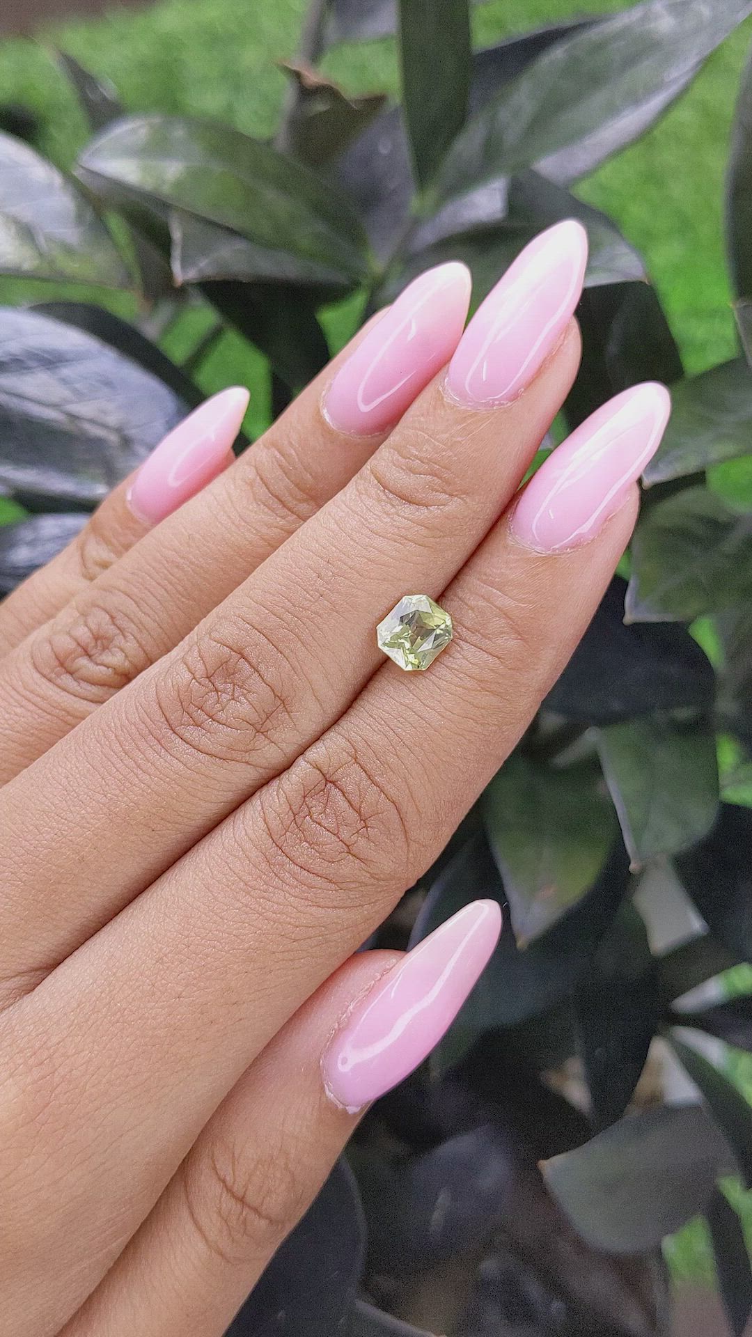 1.31 Ct. Chrysoberyl from Tanzania Size Video