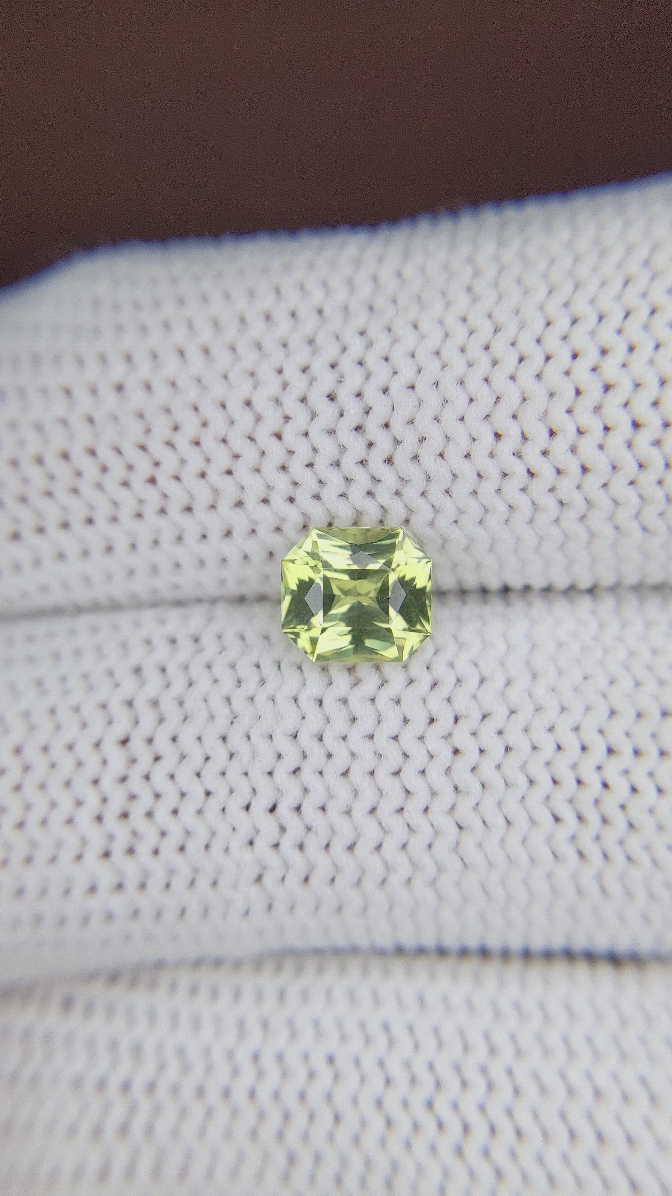1.31 Ct. Chrysoberyl from Tanzania Size Video