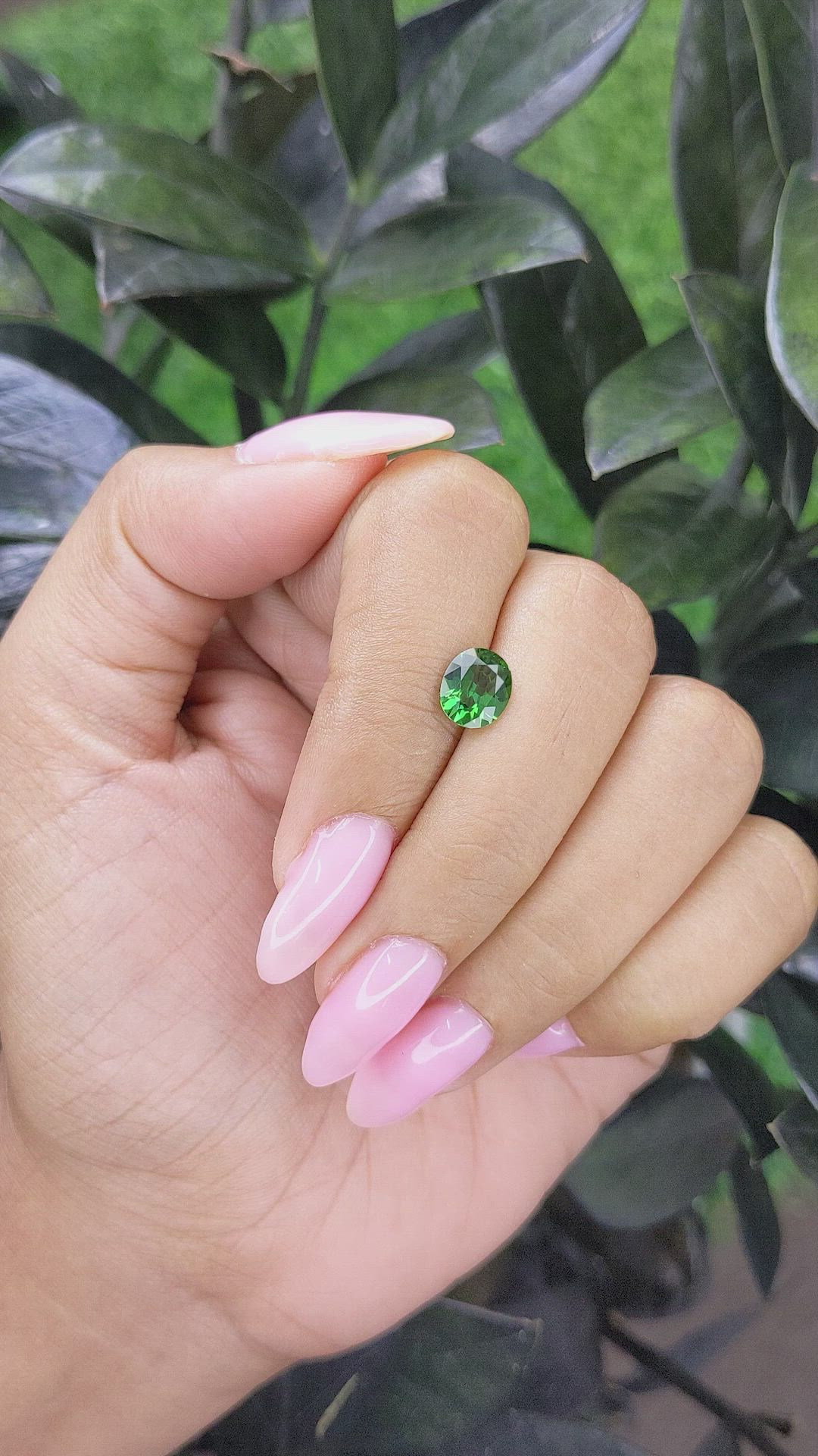 1.05 Ct. Chrome Tourmaline from Tanzania Size Video