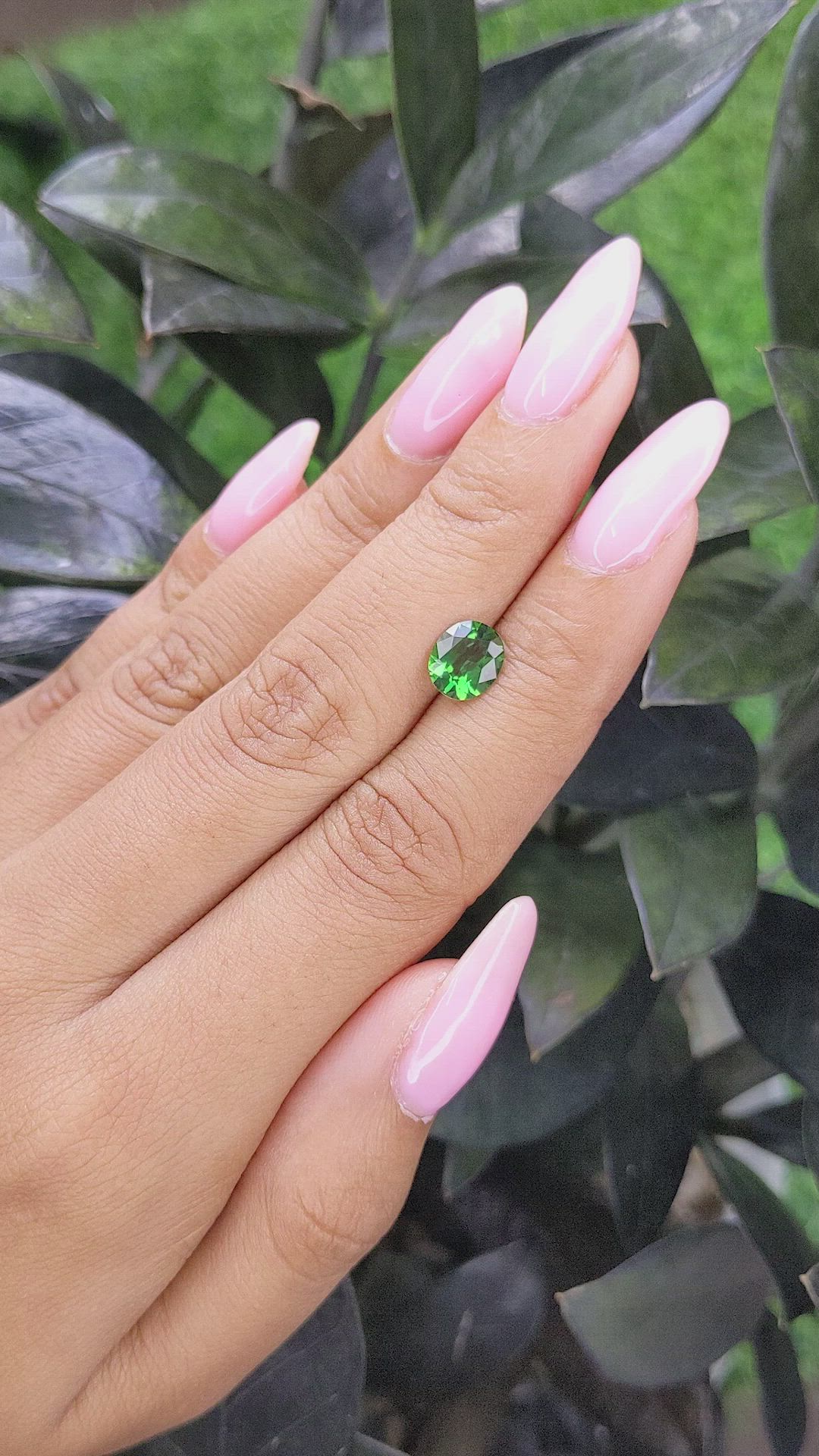 1.05 Ct. Chrome Tourmaline from Tanzania Size Video