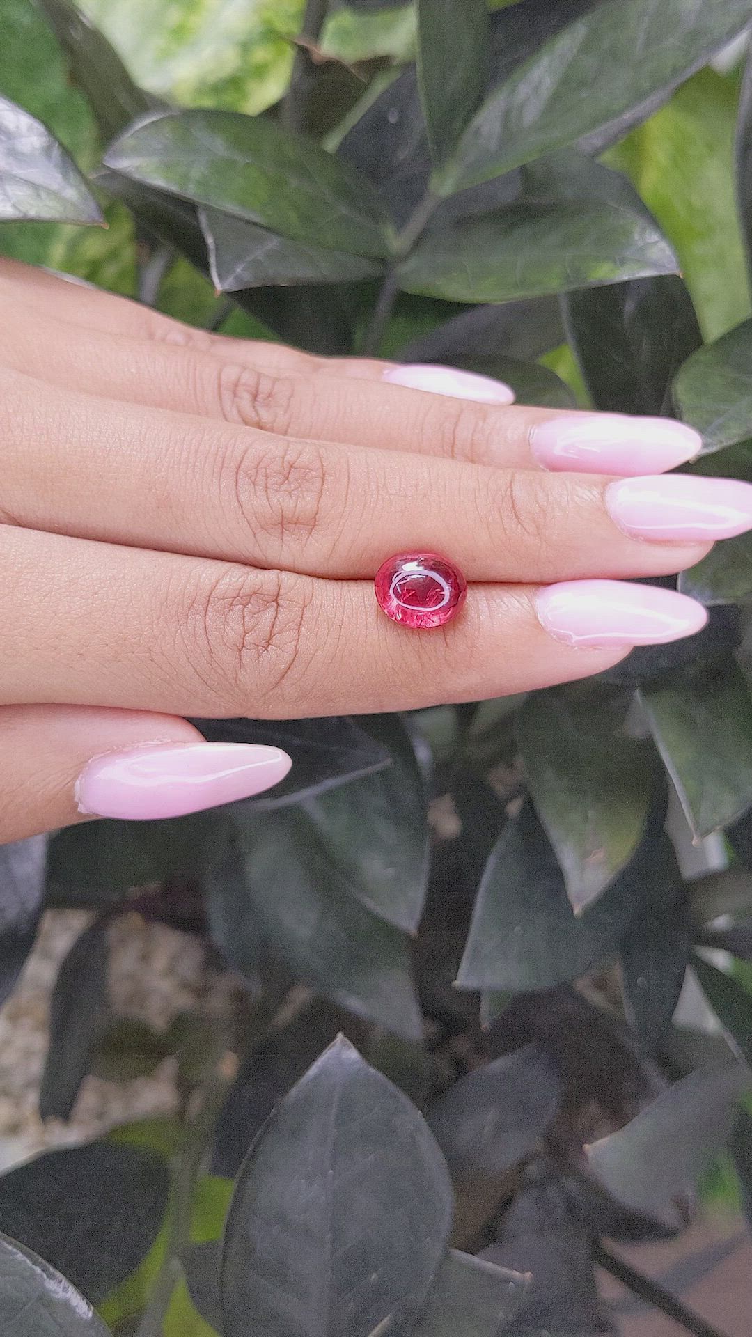 4.48 Ct. Cabochon Spinel from Tanzania Size Video