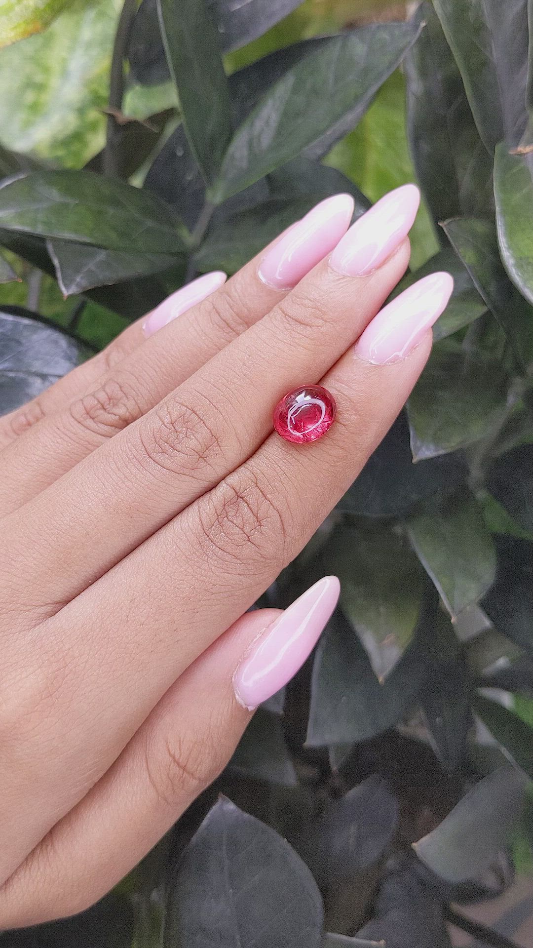 4.48 Ct. Cabochon Spinel from Tanzania Size Video