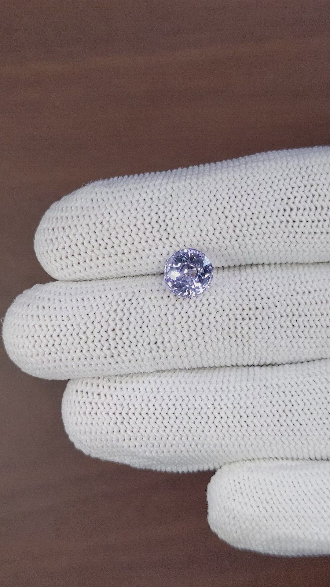 2.74 Ct. Greyish Violet Spinel from Tanzania Size Video