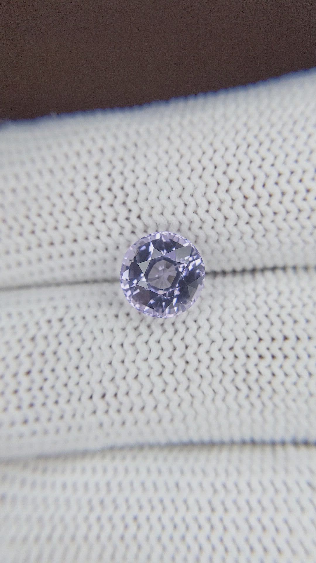 2.74 Ct. Greyish Violet Spinel from Tanzania Size Video