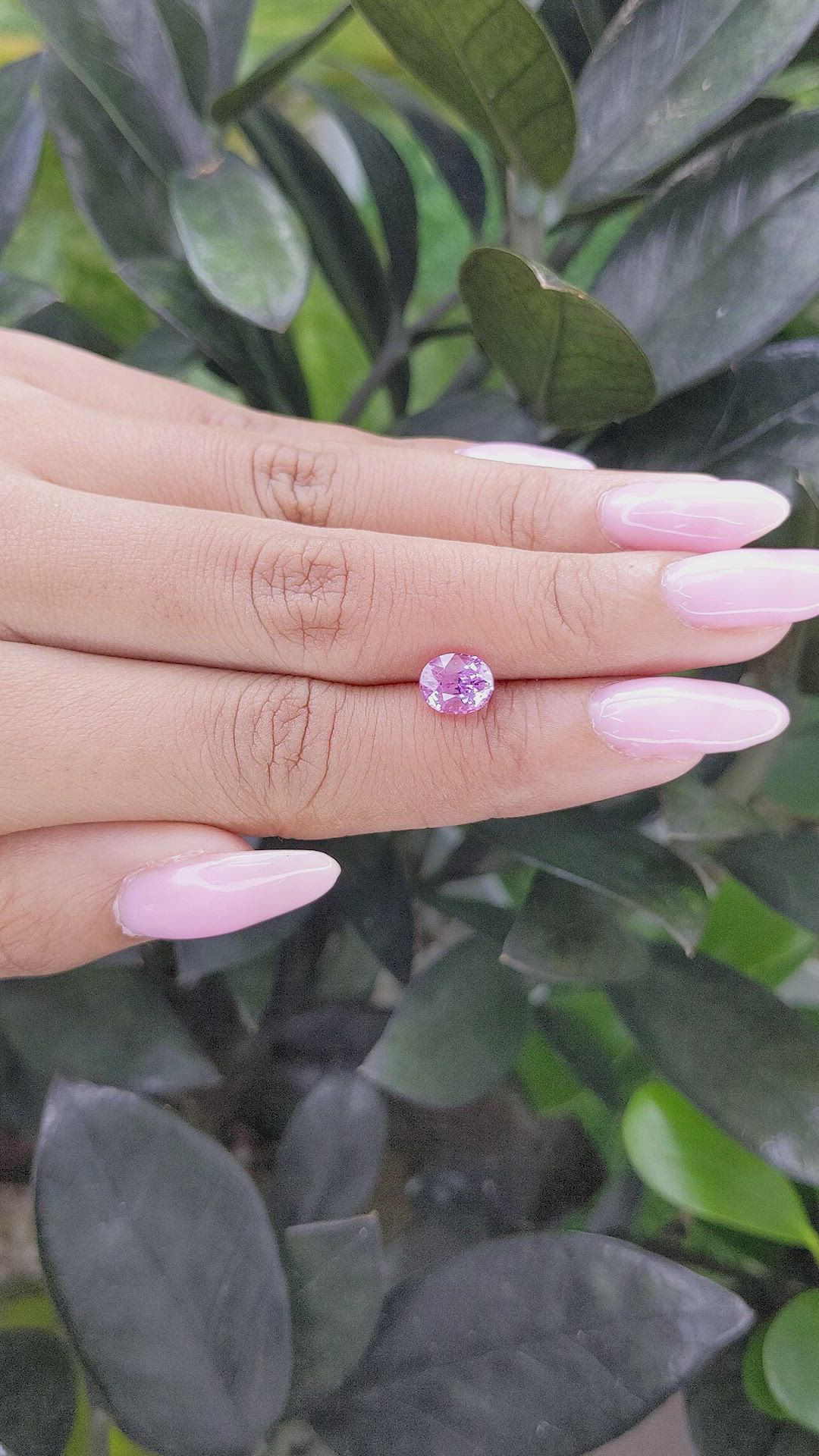 1.59 Ct. Spinel from Tanzania Size Video