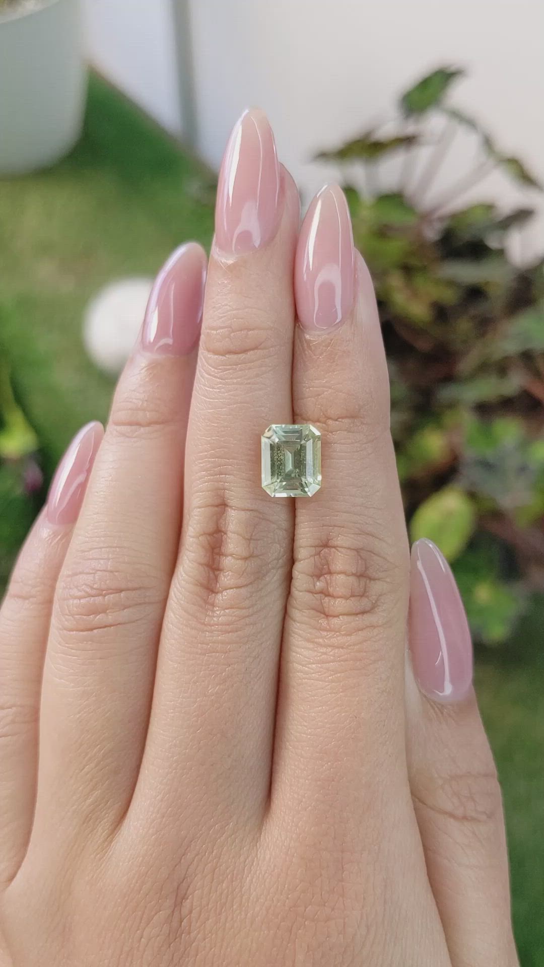 3.19 Ct. Chrysoberyl from Ceylon (Sri Lanka) Size Video