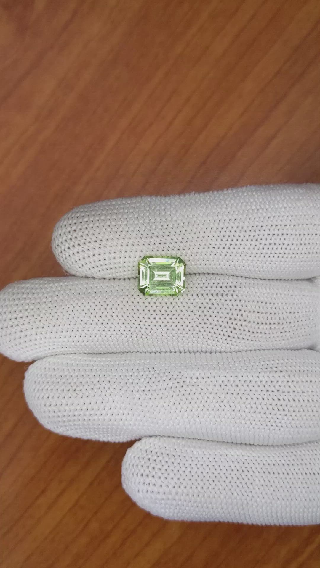 3.19 Ct. Chrysoberyl from Ceylon (Sri Lanka) Size Video