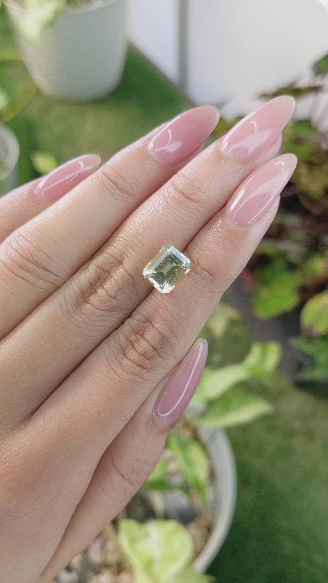 3.19 Ct. Chrysoberyl from Ceylon (Sri Lanka) Size Video