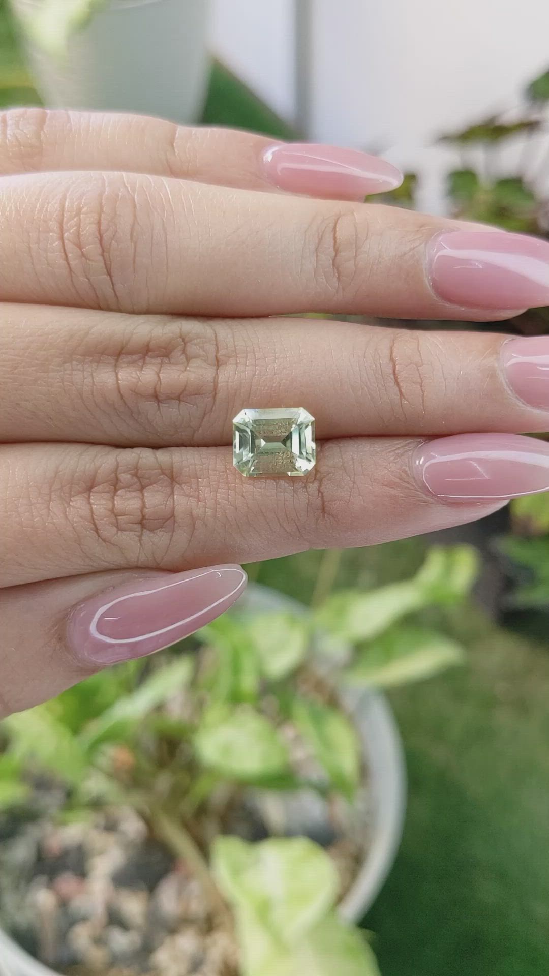 3.19 Ct. Chrysoberyl from Ceylon (Sri Lanka) Size Video