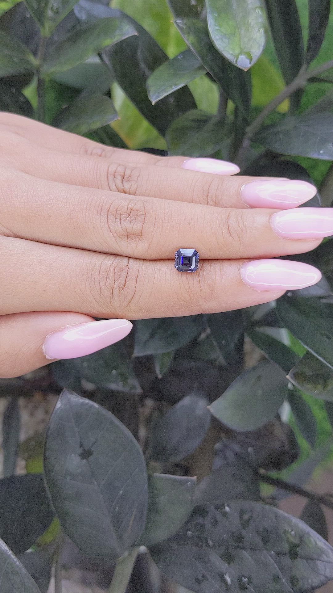 1.28 Ct. Grey Spinel from Tanzania Size Video