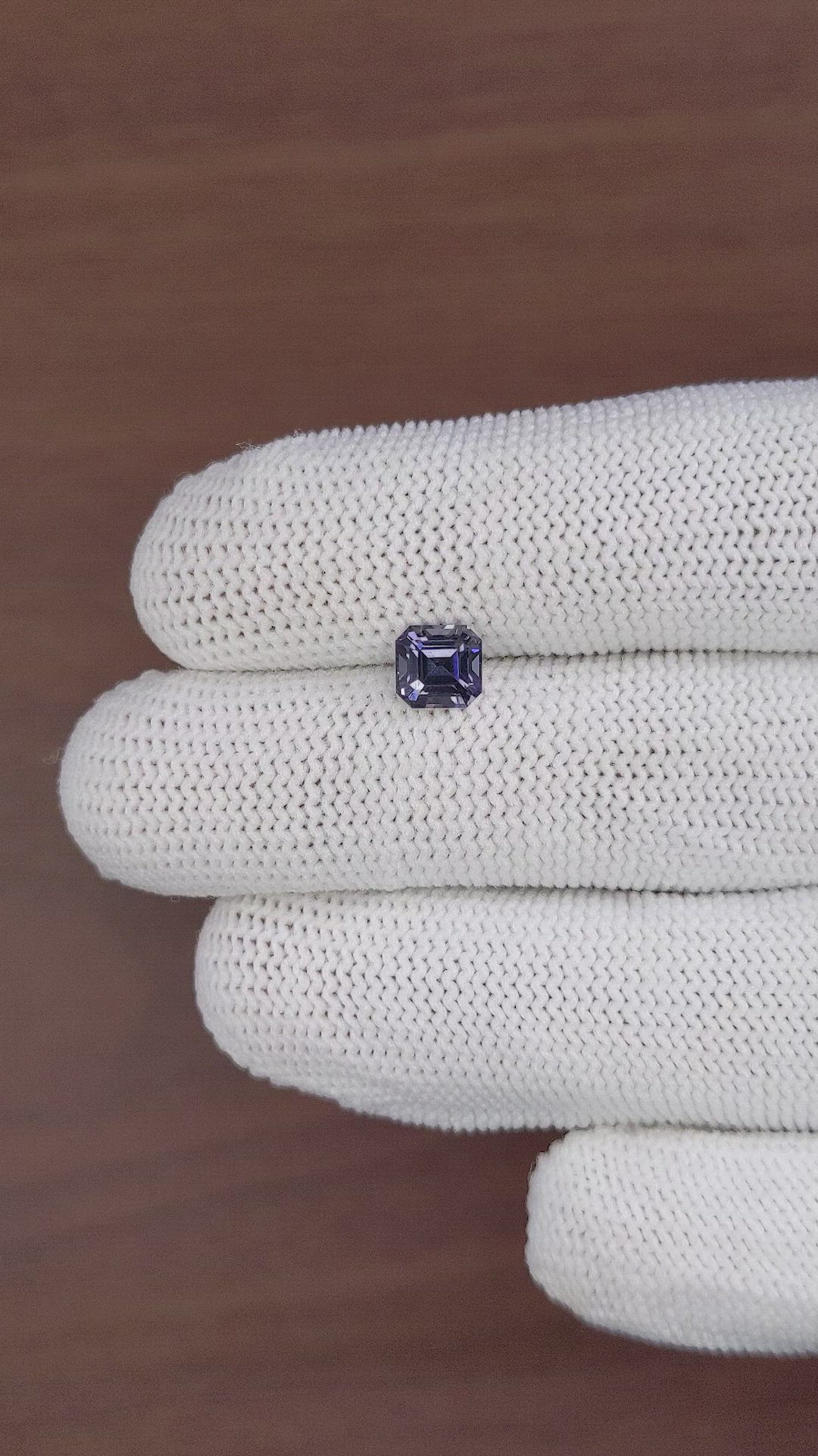 1.28 Ct. Grey Spinel from Tanzania Size Video