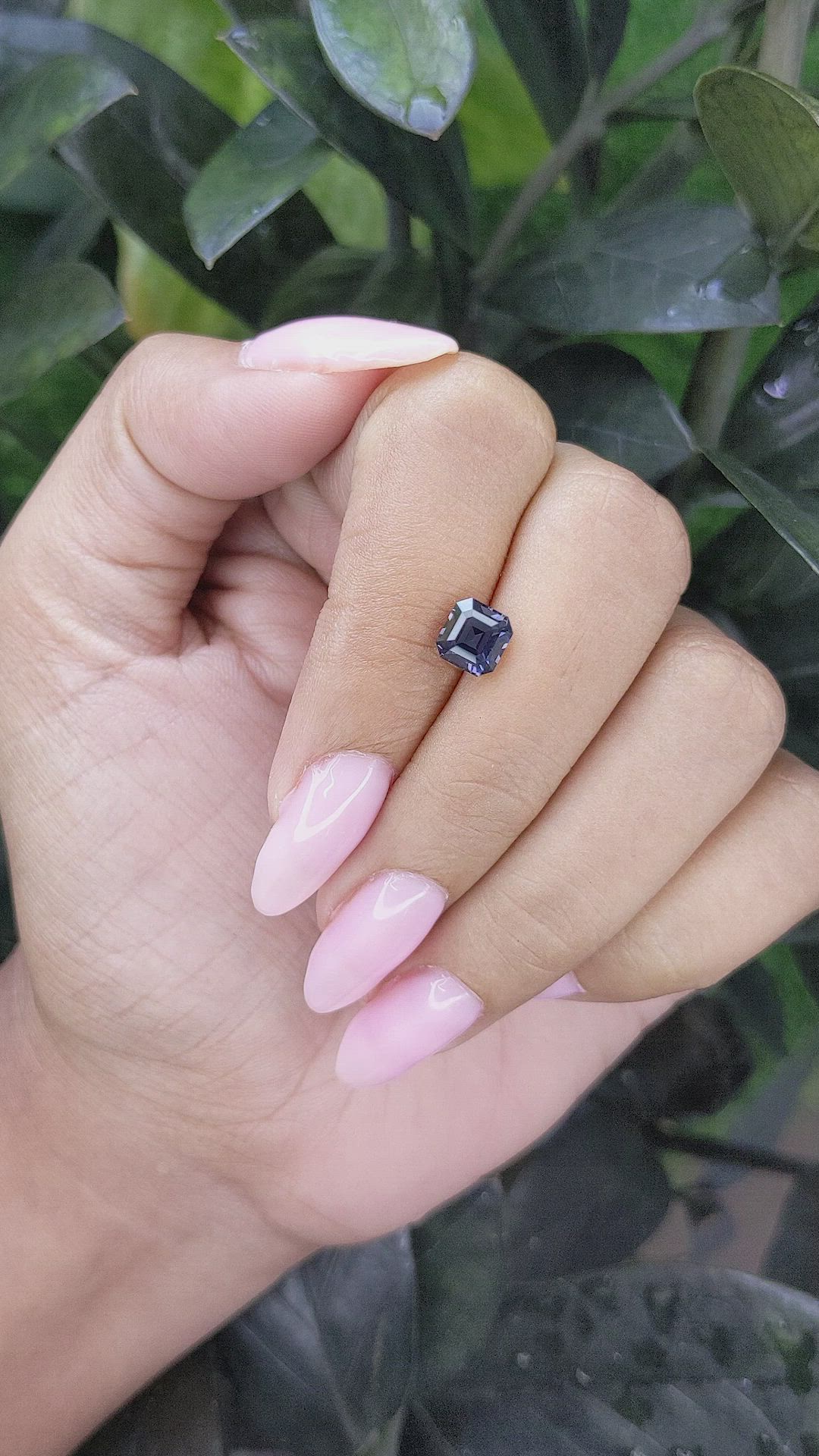 1.28 Ct. Grey Spinel from Tanzania Size Video